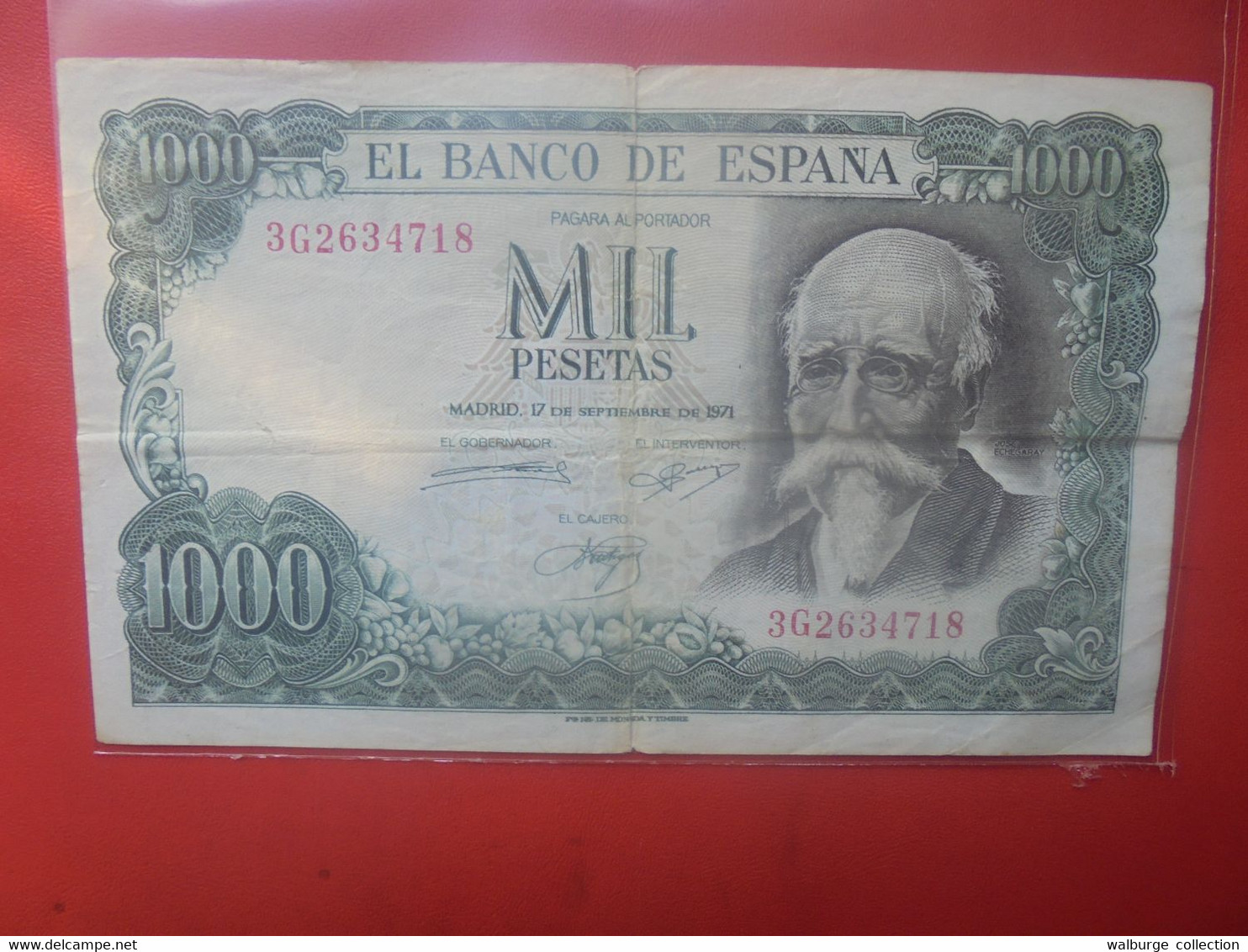 ESPAGNE 1000 PESETAS 1971 Circuler - 1000 Pesetas