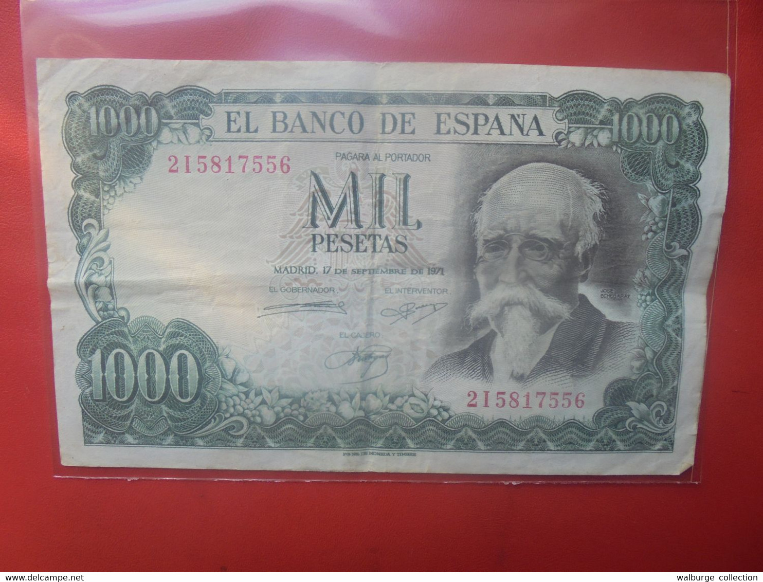 ESPAGNE 1000 PESETAS 1971 Circuler - 1000 Peseten