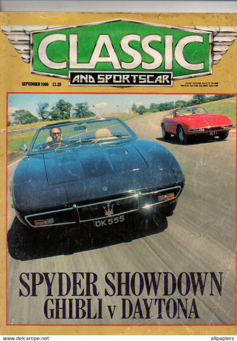 Classic And Sportscar Spyder Showdown - Ghibli Vs Daytona - The Styling Maverick - Dino Bambino - Nigel Dawes... - Transports