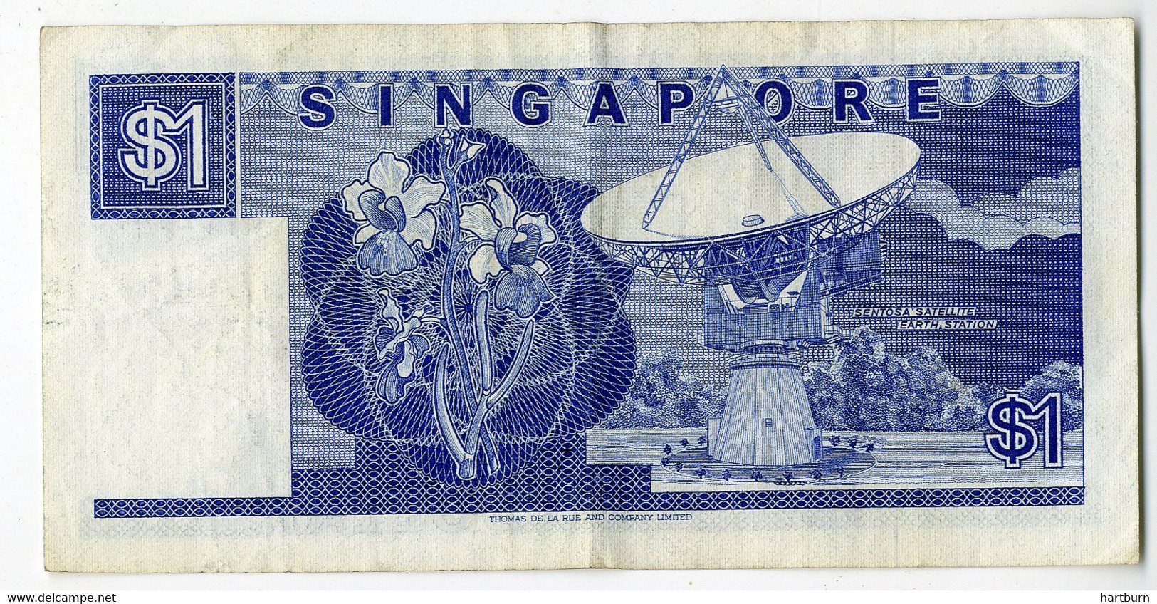 ♥️ ♥️ Singapore (one Dollar - 1 $) - Briefjesgeld (BAK-5,2) - Autres - Asie