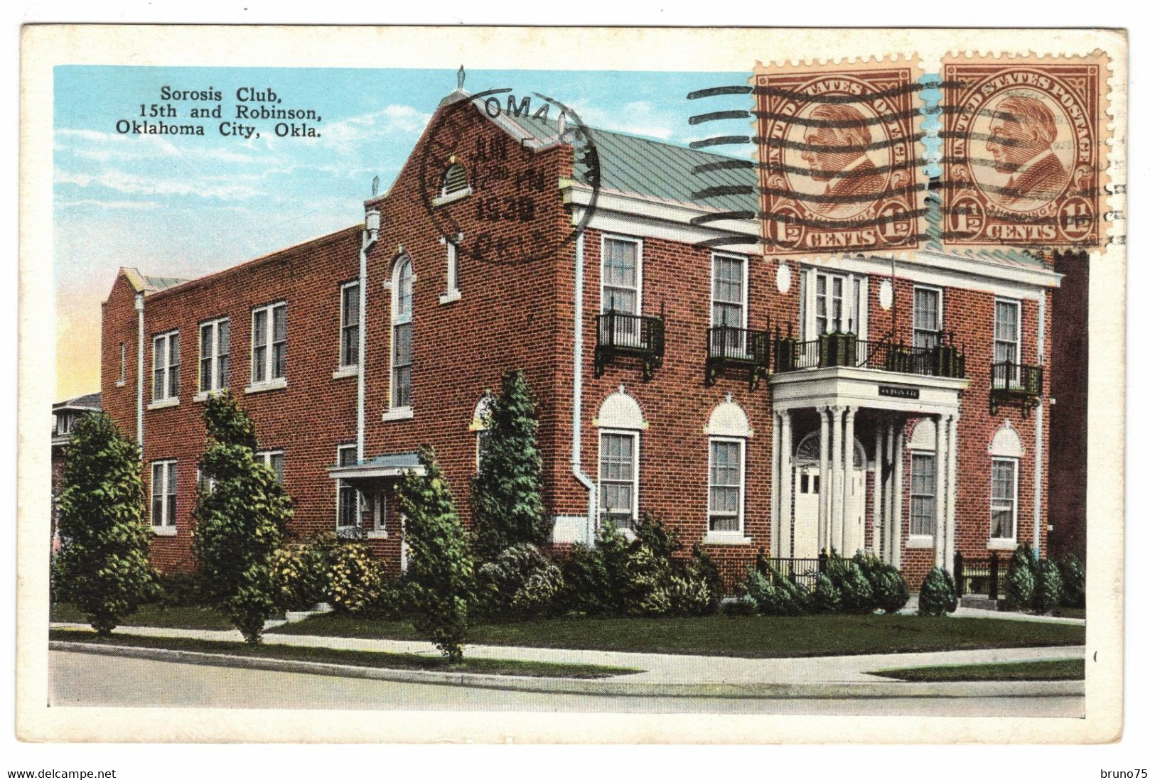 Sorosis Club, 15th And Robinson, Oklahoma City, Okla. - 1930 - Oklahoma City