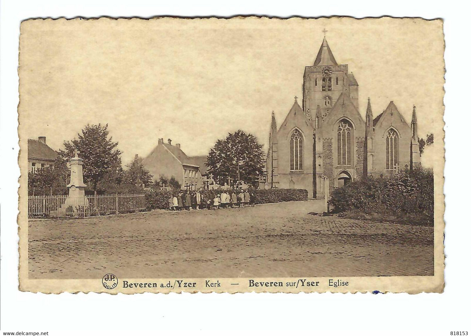 Beveren Aan De IJzer   Beveren A.d./Yzer  Kerk  Beveren Sur/Yser  Eglise - Alveringem