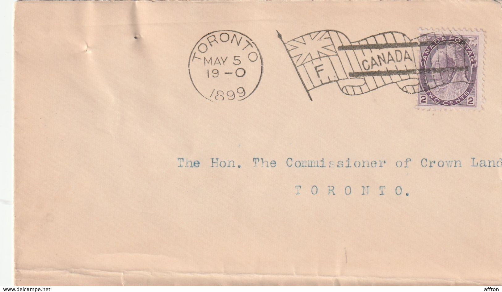 Canada Old Cover Mailed - Lettres & Documents