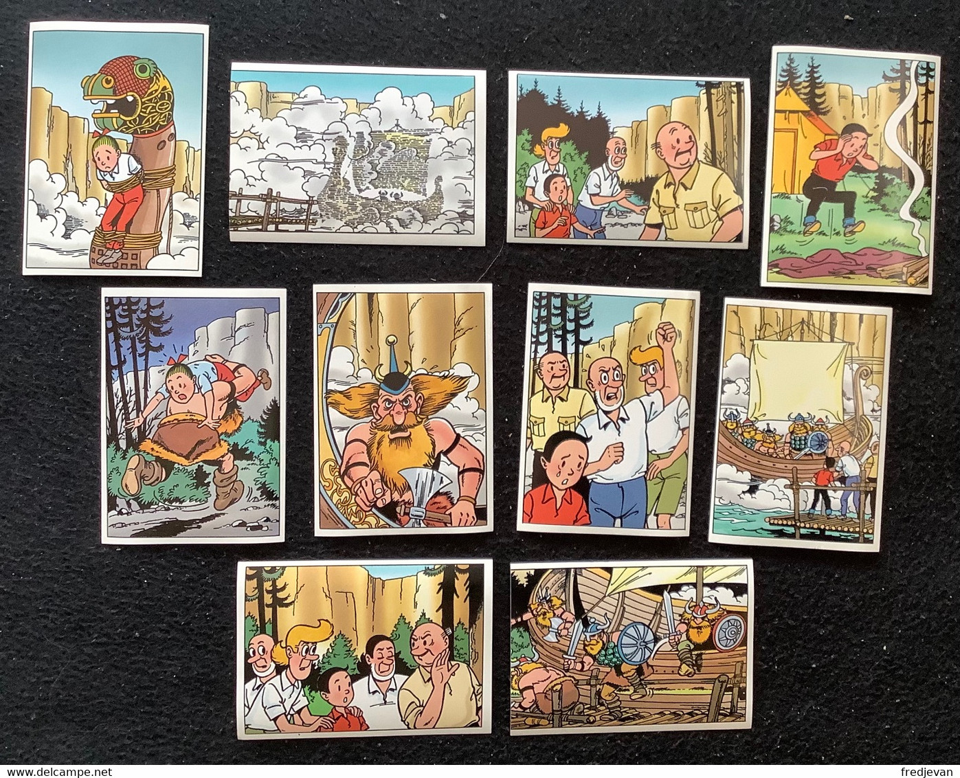 Lot Van 10 Stickers - Suske En Wiske / Bob Et Bobette / 1995 - Suske & Wiske