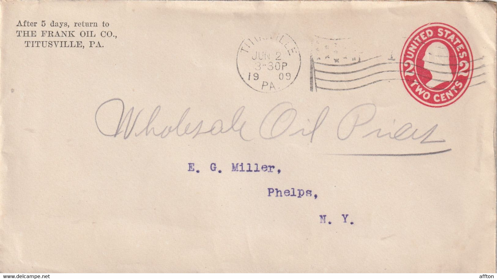 United States Old Cover Mailed - 1901-20