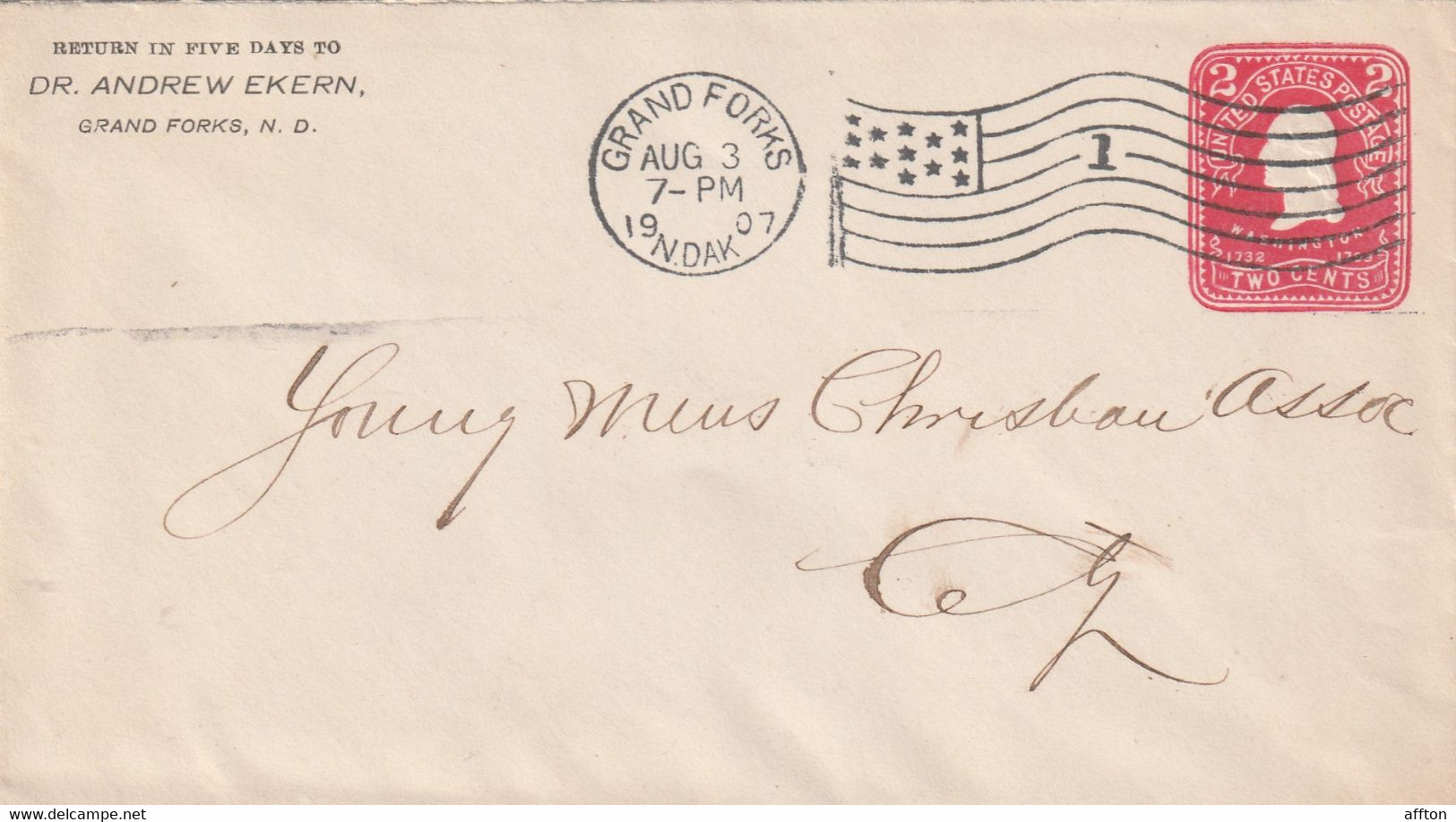 United States Old Cover Mailed - 1901-20