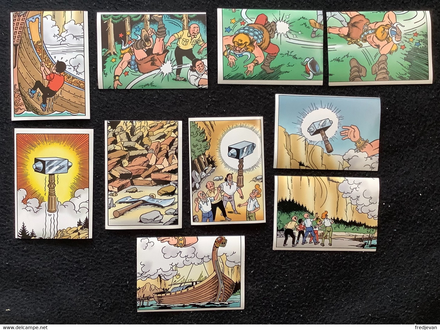 Lot Van 10 Stickers - Suske En Wiske / Bob Et Bobette / 1995 - Suske & Wiske