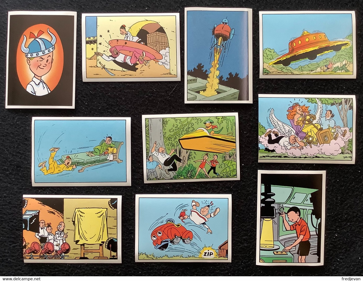 Lot Van 10 Stickers - Suske En Wiske / Bob Et Bobette / 1995 - Suske & Wiske