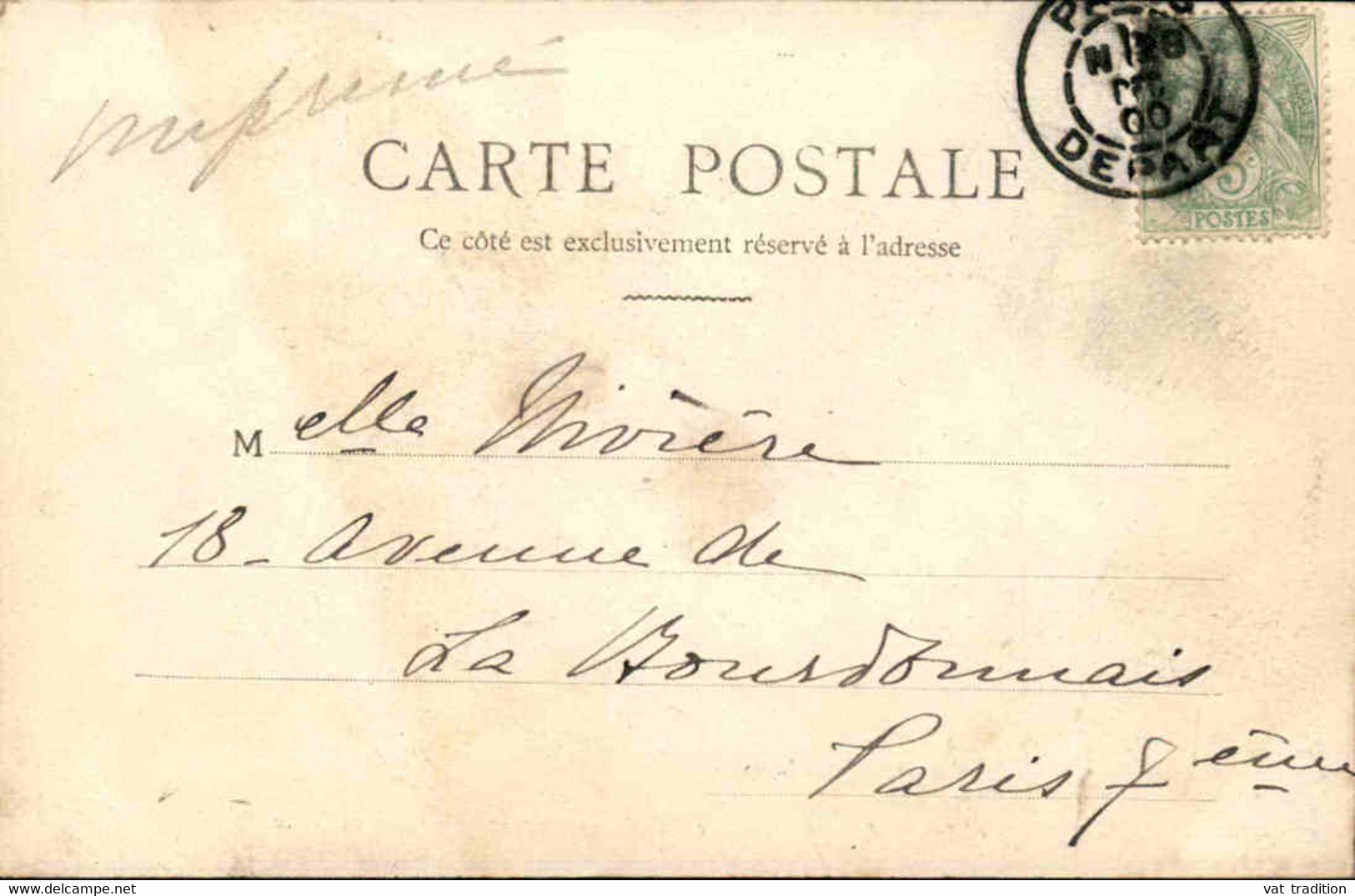 ÉVÉNEMENTS - Carte Postale D'arrivée Du Président Krüger à Paris En 1900- L 120701 - Réceptions