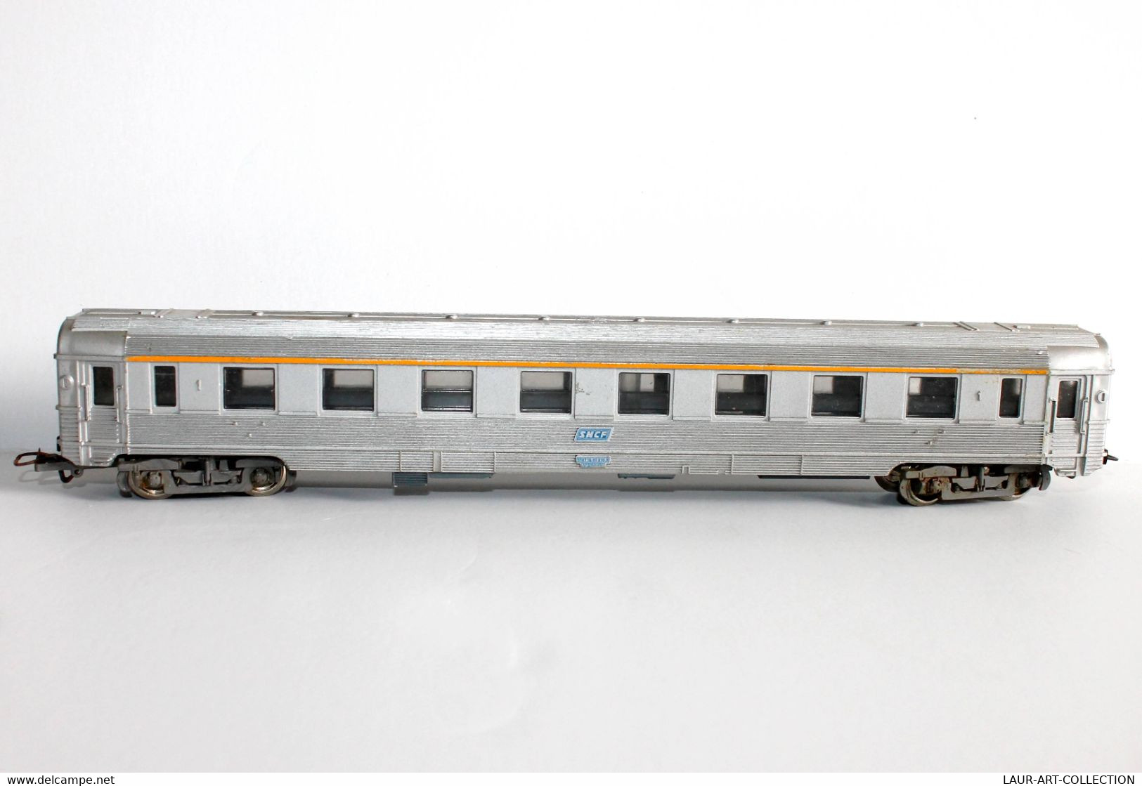 JOUEF - VOITURE VOYAGEUR - HO - SNCF 5187 18.87.816.9 GRIS & ARGENTÉ 1ere CLASSE / TRAIN CHEMIN DE FER     (2304.53) - Voitures Voyageurs