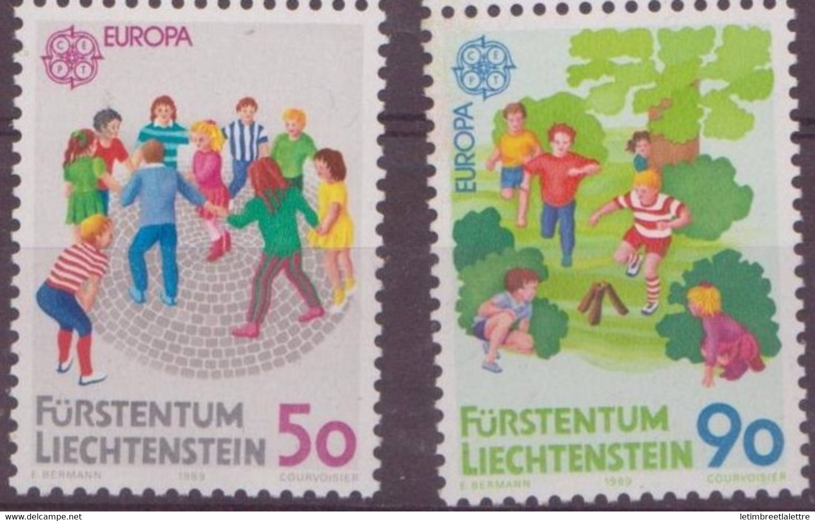 ⭐ Liechtenstein - YT N° 901 à 902 ** - Neuf Sans Charnière ⭐ - Unused Stamps