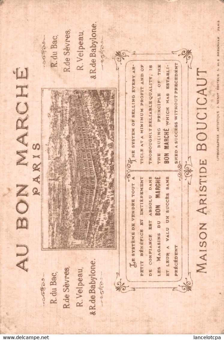 CHROMO AU BON MARCHE - Au Bon Marché