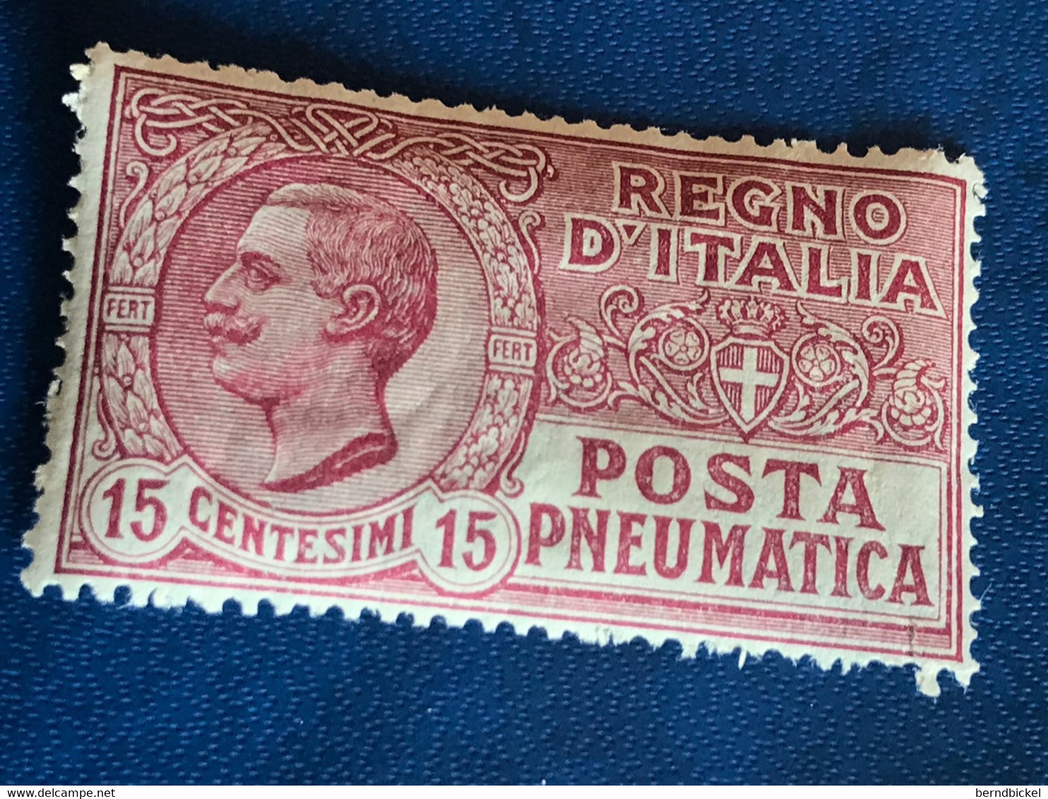 Italien 15 Centesimi 1928 Postfrisch Posta Pneumatica Michel 273 - Rohrpost