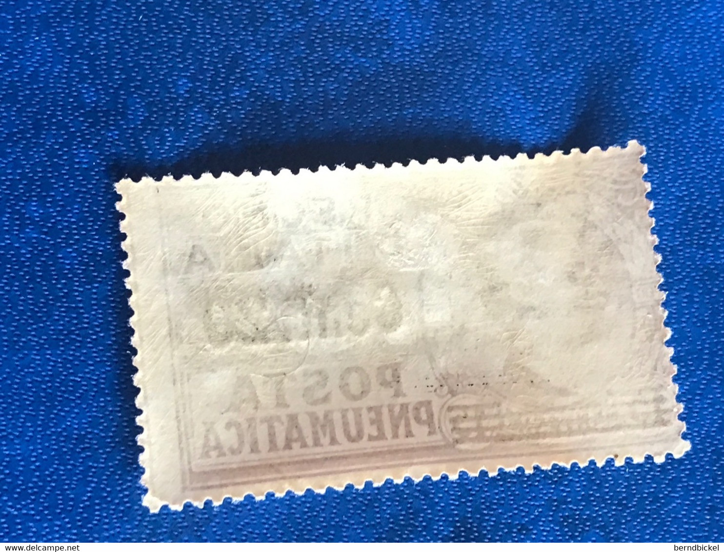 Italien 20 Centesimi Überdruck15 Centesimi 1925 Postfrisch Posta Pneumatica - Rohrpost