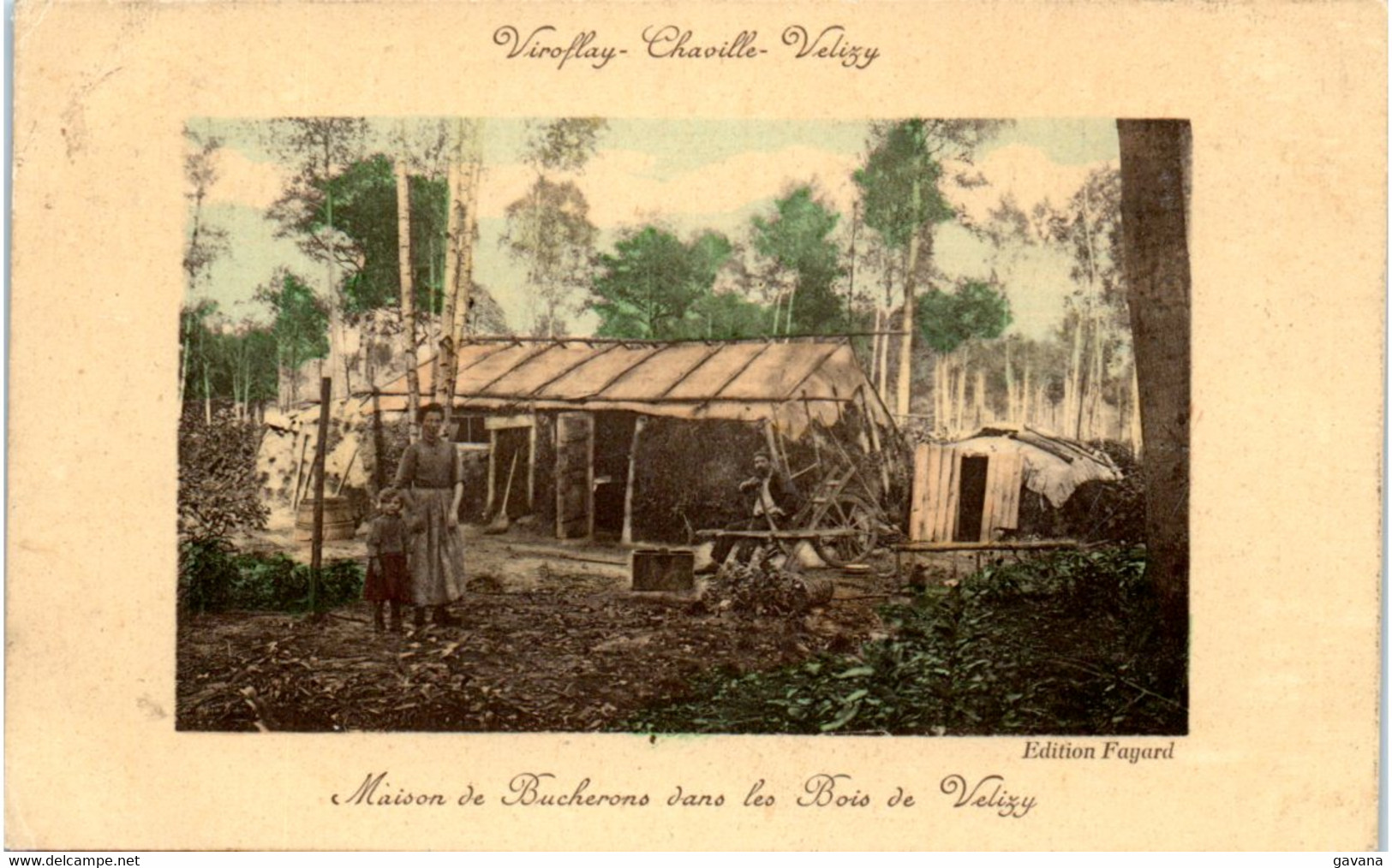 78 VIROFLAY - CHAVILLE - VELIZY - Maison De Bucherons Dans Les Bois De Vélizy - Velizy