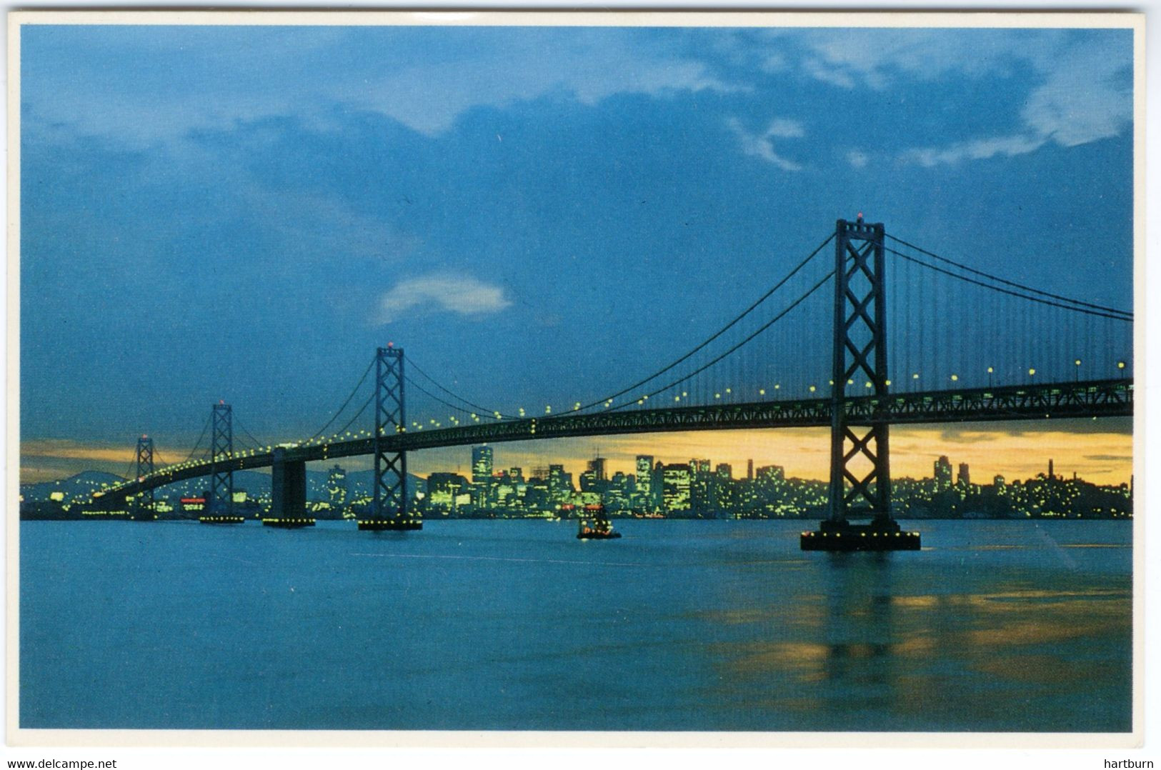 ♥️ San Francisco-Oakland Bay Bridge (BAK-5,2) Amerika - U.S.A - Oakland