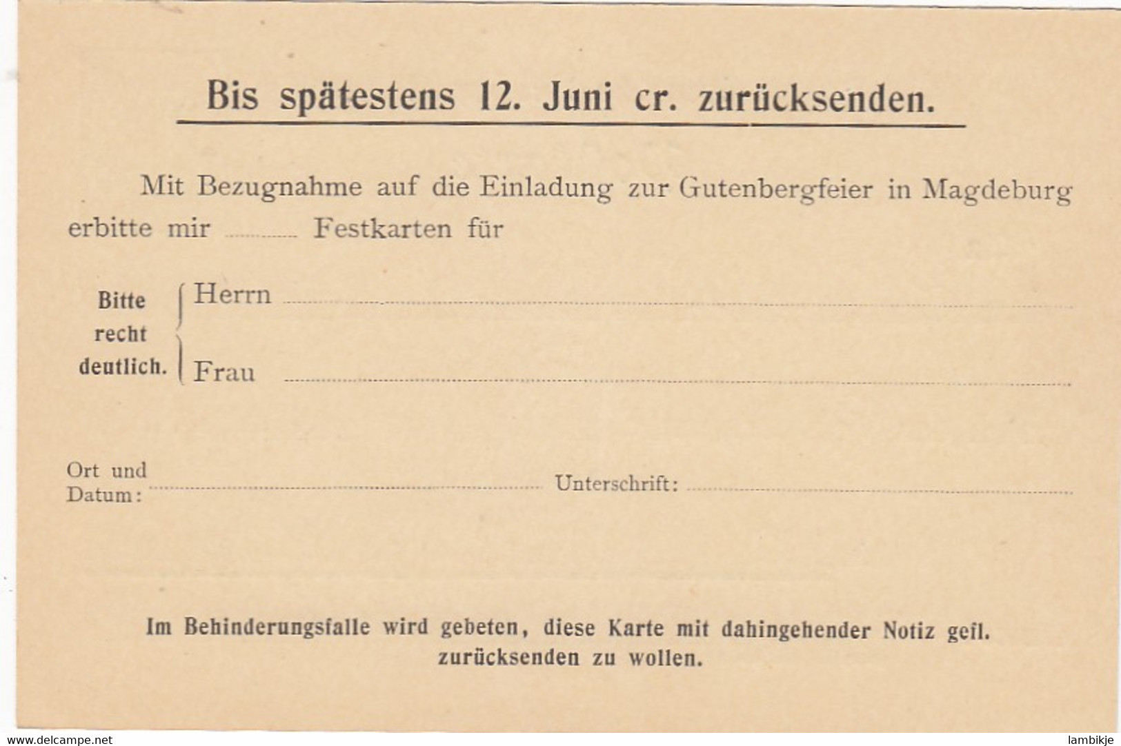 Deutsches Reich Privat Postkarte 1905-10 - Private & Local Mails