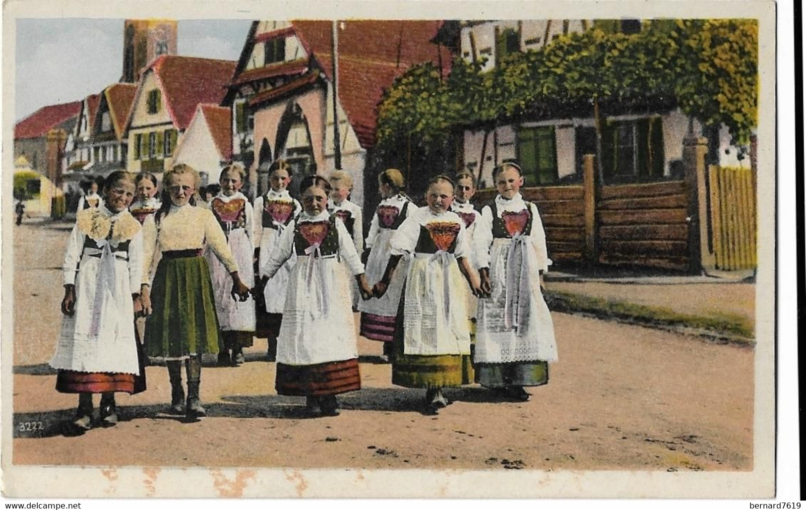 Lorraine  - Esassische  Bauernmadchen  - Alsace - Lorraine