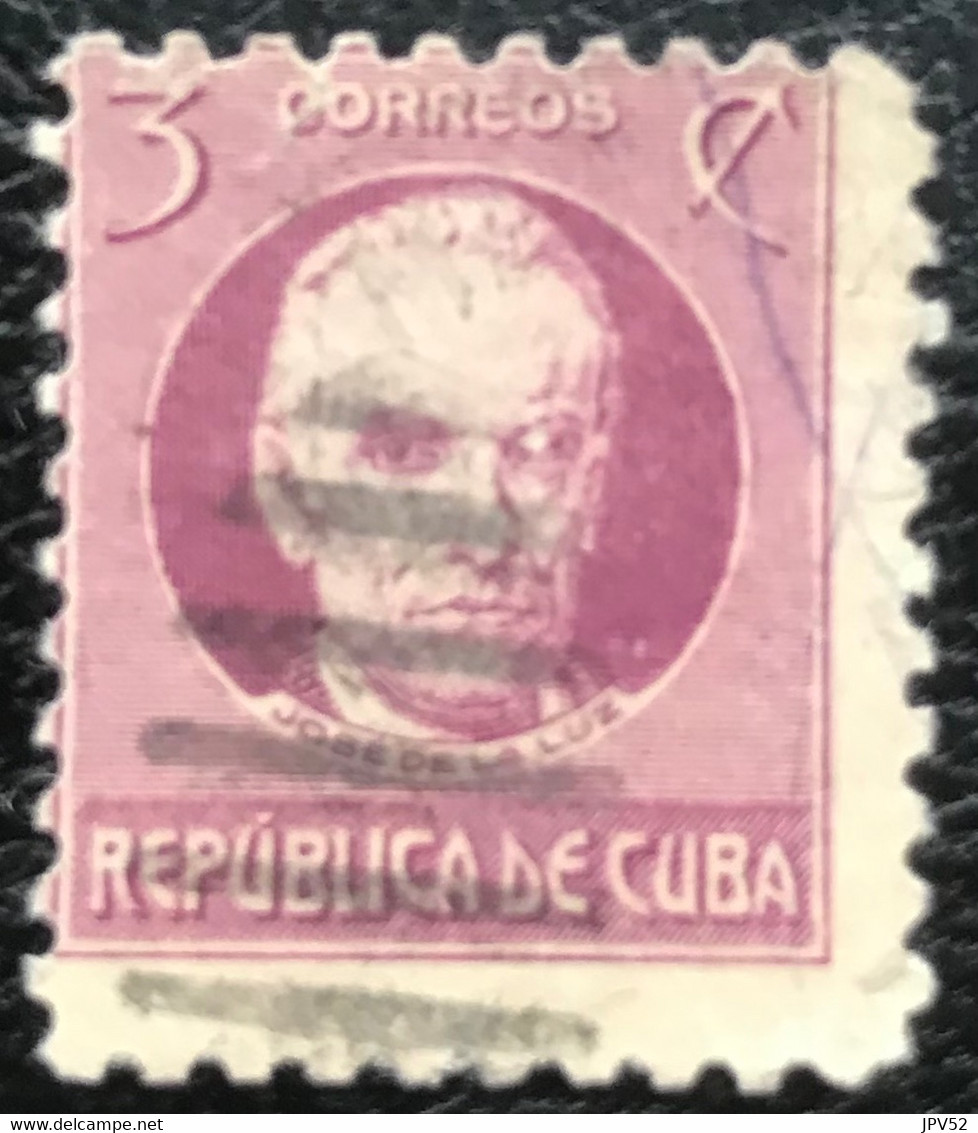 Cuba - C8/61 - (°)used - 1917 - Michel 41 - José De La Luz Y Caballero - Gebruikt