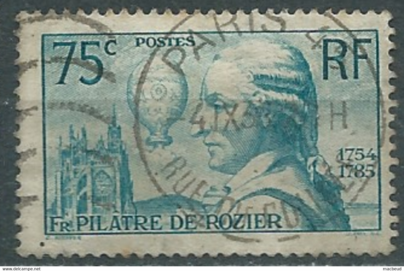 France  -  Yvert N°313 Oblitéré    -  Pal 7902 - Used Stamps
