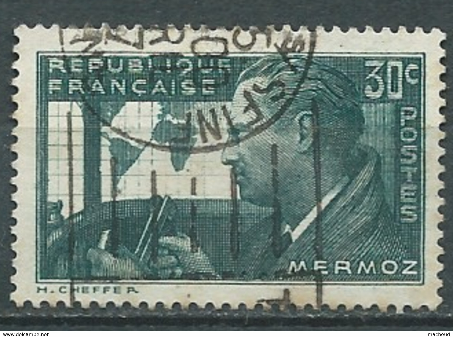 France -    -  Yvert N° 337 Oblitéré    -  Pal 7908 - Used Stamps