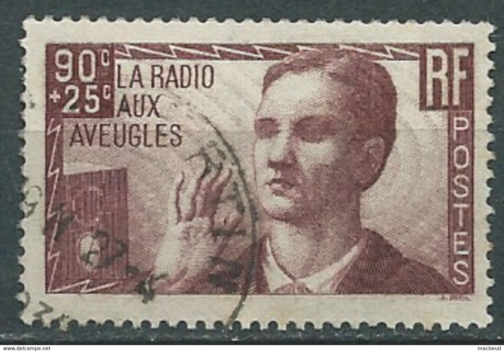 France -    -  Yvert N° 418 Oblitéré    -  Pal 7909 - Used Stamps