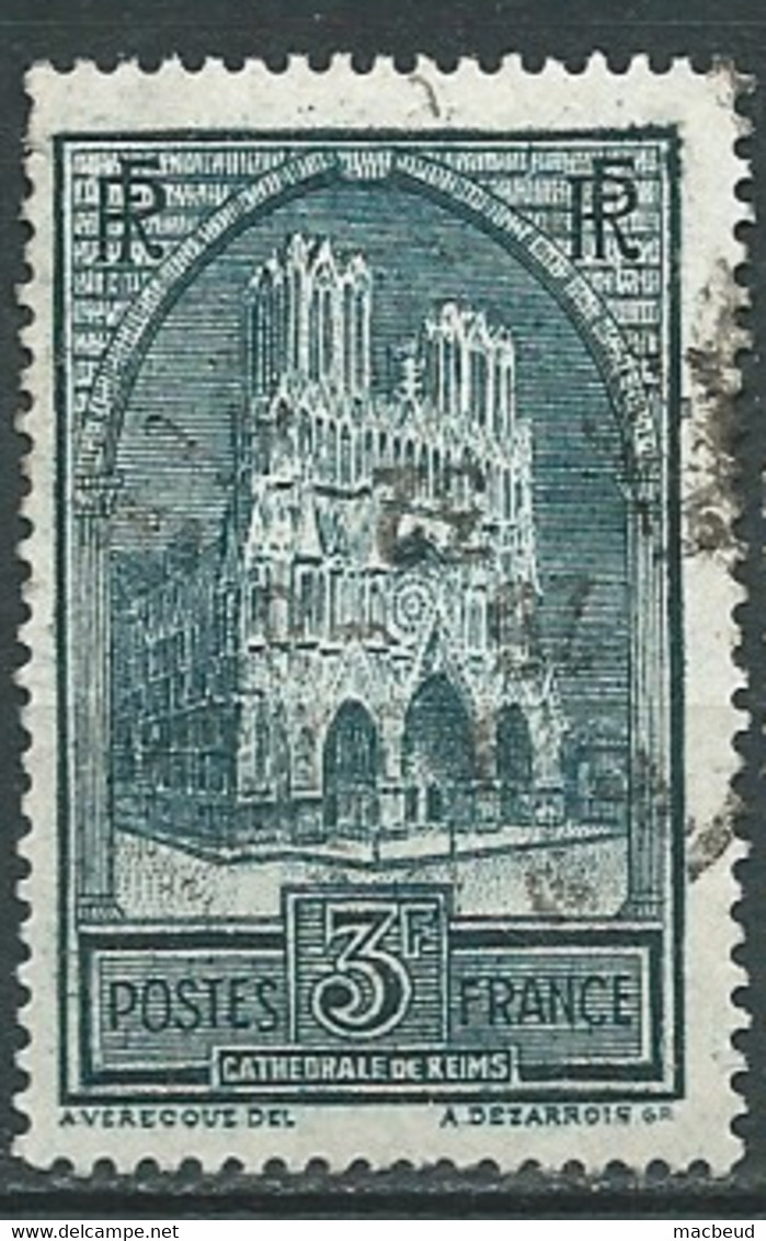 France -    -  Yvert N° 259 Type 2 Oblitéré    -  Pal 7910 - Used Stamps