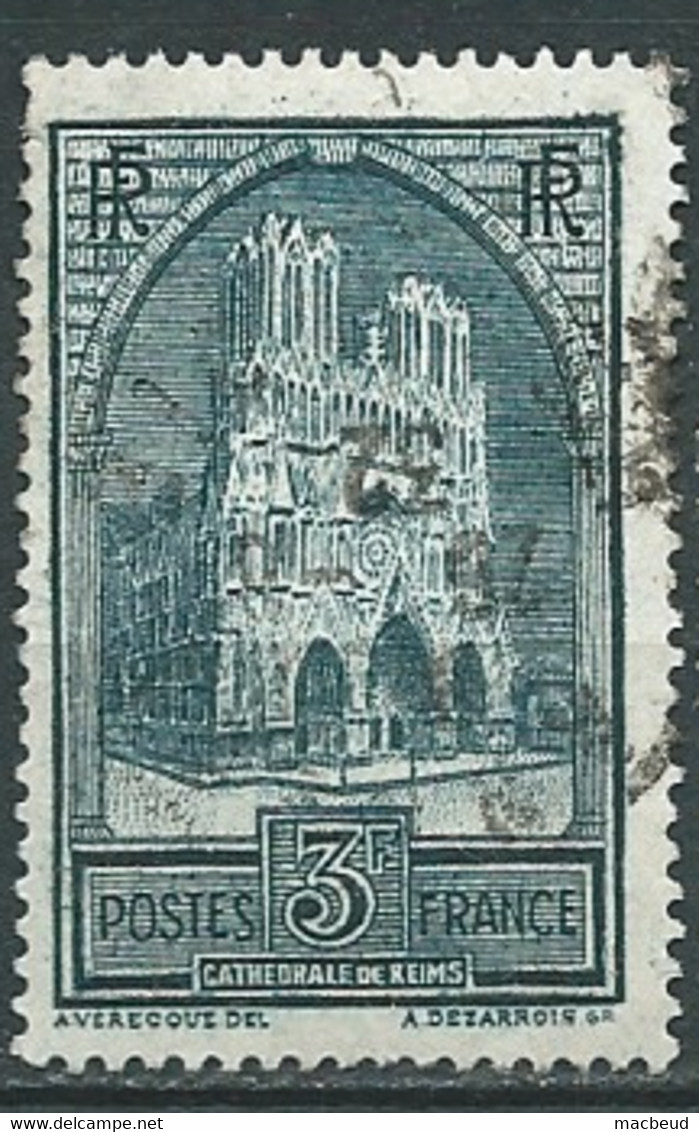 France -    -  Yvert N° 259 Type 2 Oblitéré    -  Pal 7910 - Oblitérés