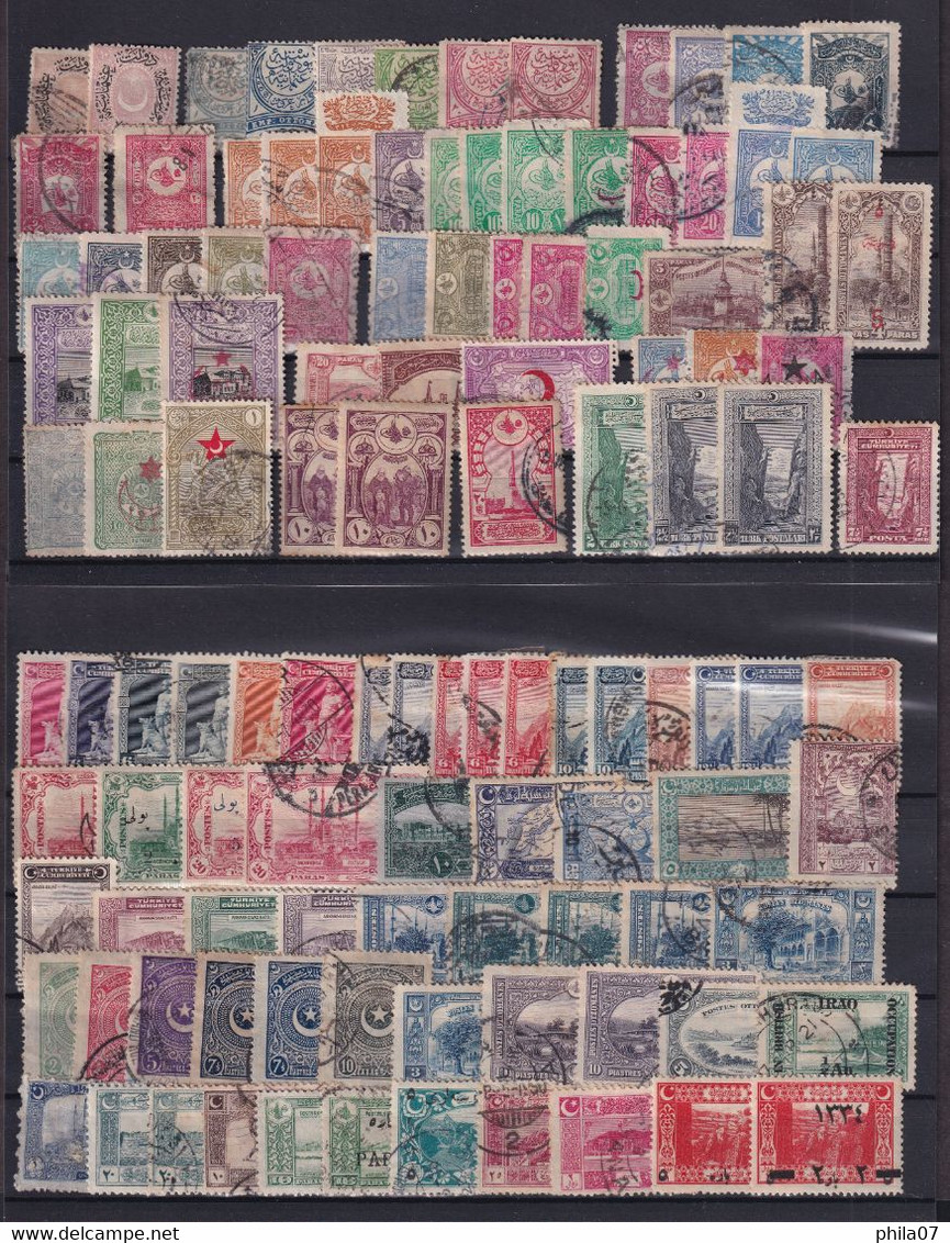 TURKEY - Lot Of Interesting Old Stamps, Various Quality. / As Is On Scan - Sonstige & Ohne Zuordnung