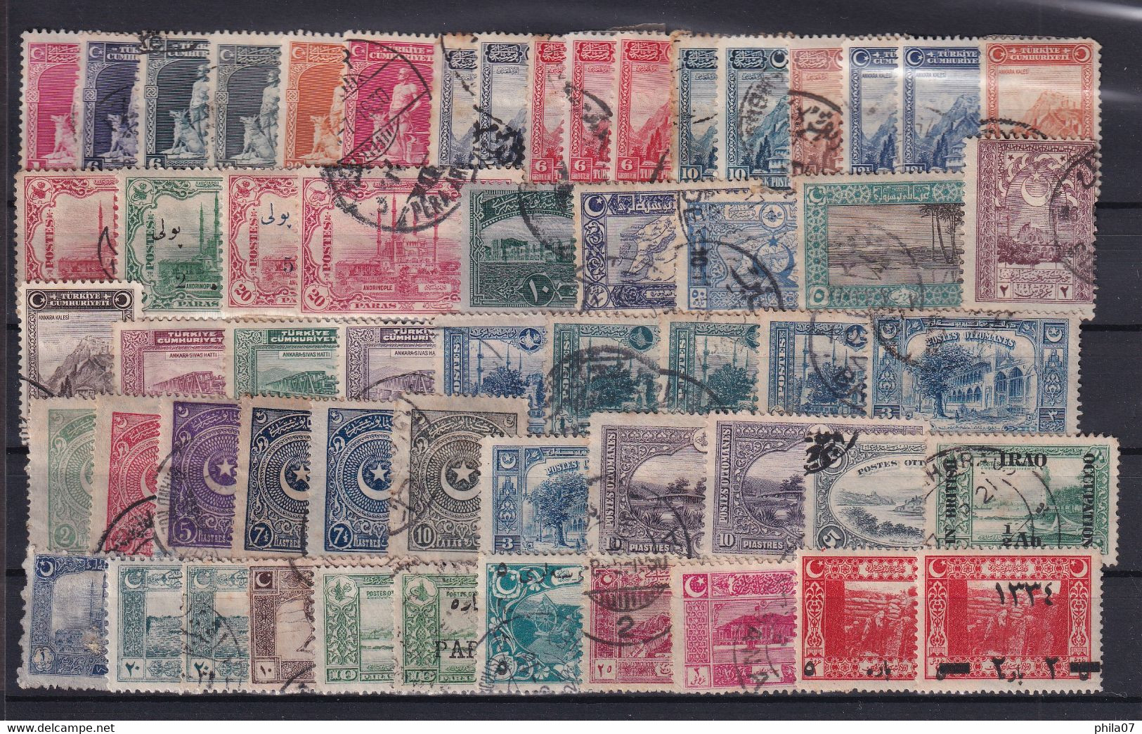 TURKEY - Lot Of Interesting Old Stamps, Various Quality. / As Is On Scan - Sonstige & Ohne Zuordnung