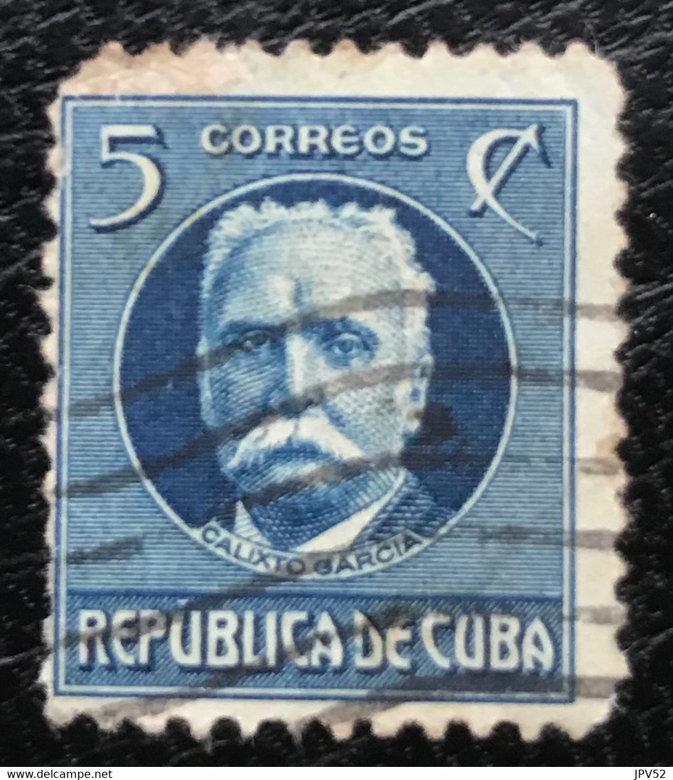Cuba - C8/62 - (°)used - 1917 - Michel 42 - Calixto Garcia E Iniguez - Oblitérés