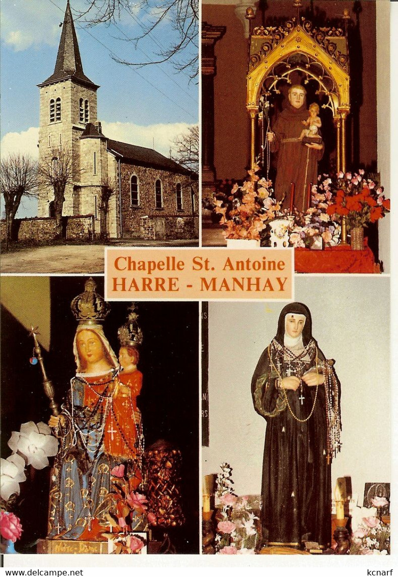 CP De HARRE - MANHAY " Chapelle St. Antoine " - Manhay