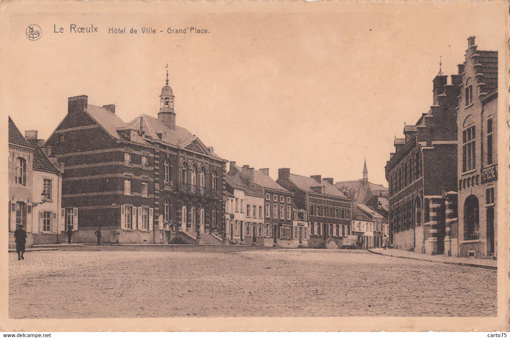 Belgique - Le Roeulx - Hôtel De Ville - Grand'Place - Oblitération 1958 - Le Roeulx