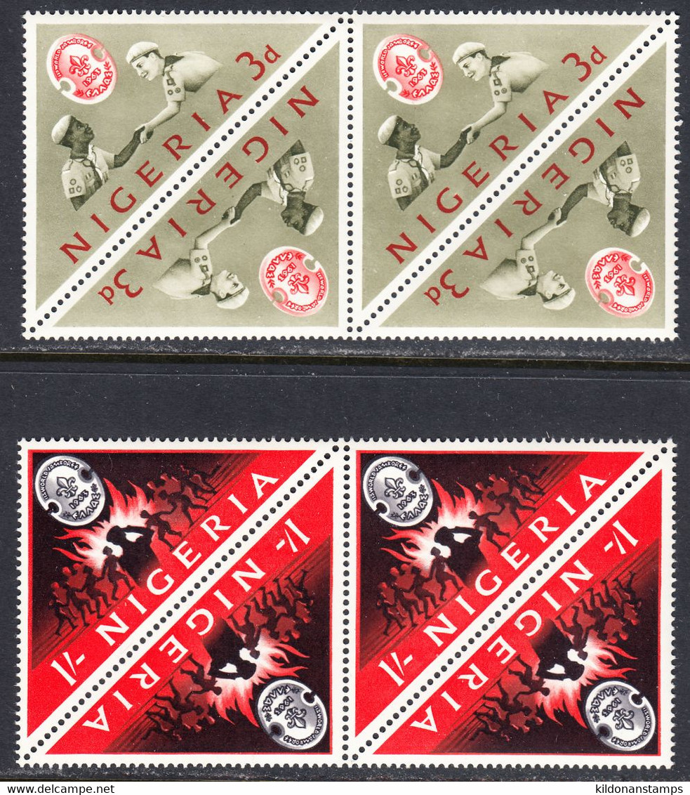 Nigeria 1959-63 Mint No Hinge/mounted, See Notes, Sc# 87-88,123-127 - Nigeria (1961-...)