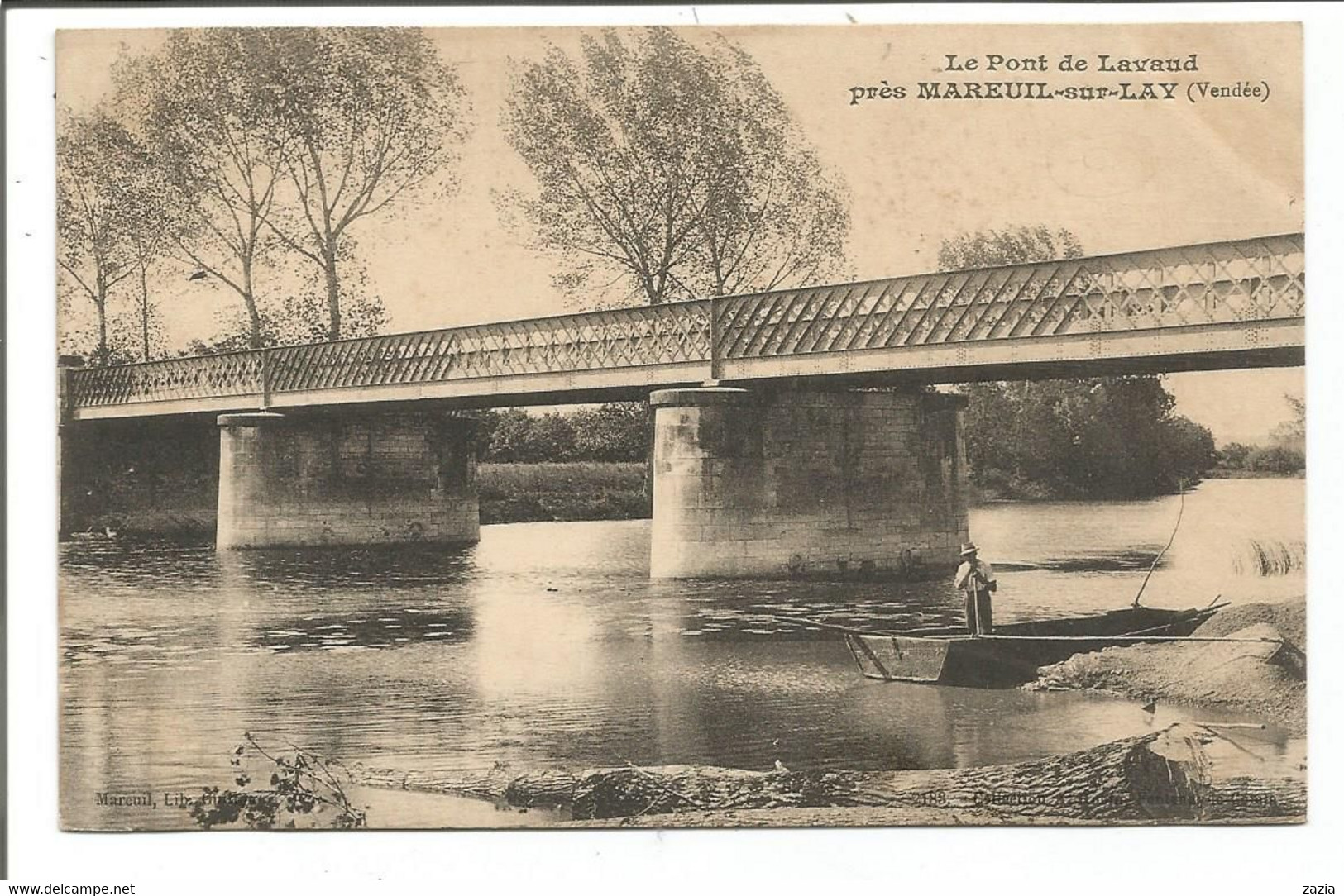 85.244/ Le Pont De Lavaud, Prés Mareuil Sur Lay - Mareuil Sur Lay Dissais