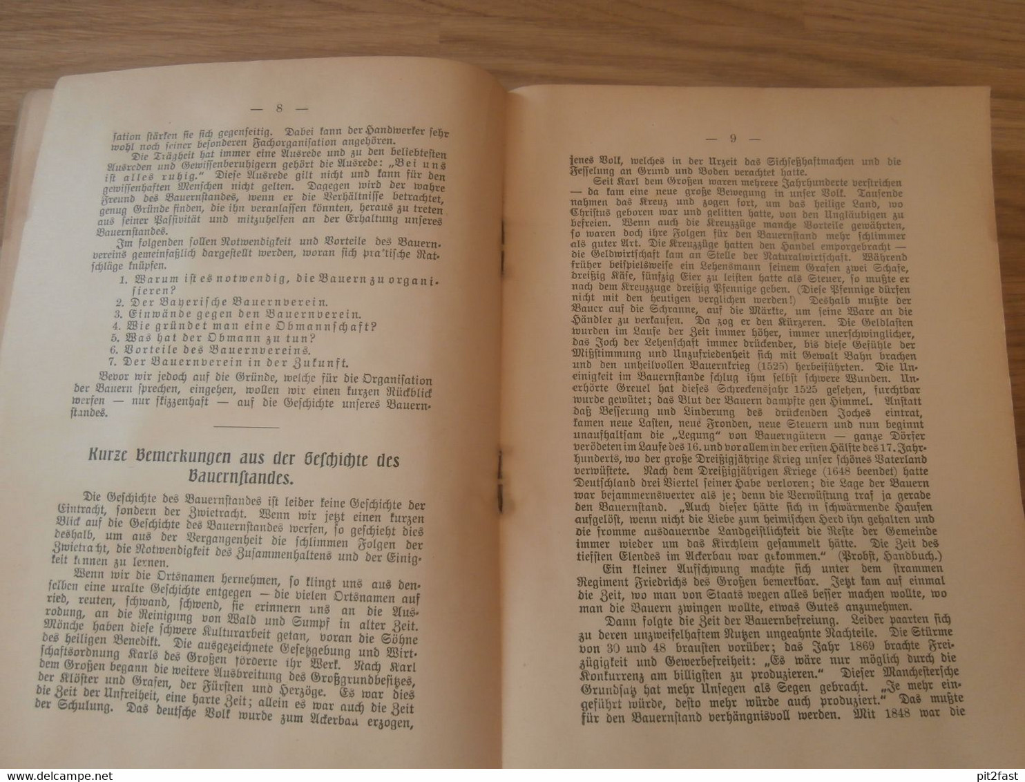 Der Bayerische Bauernverein In Vergangenheit, Gegenwart Und Zukunft , 1906 , Bayern , Bauern , Landwirtschaft , Ansbach - Raretés