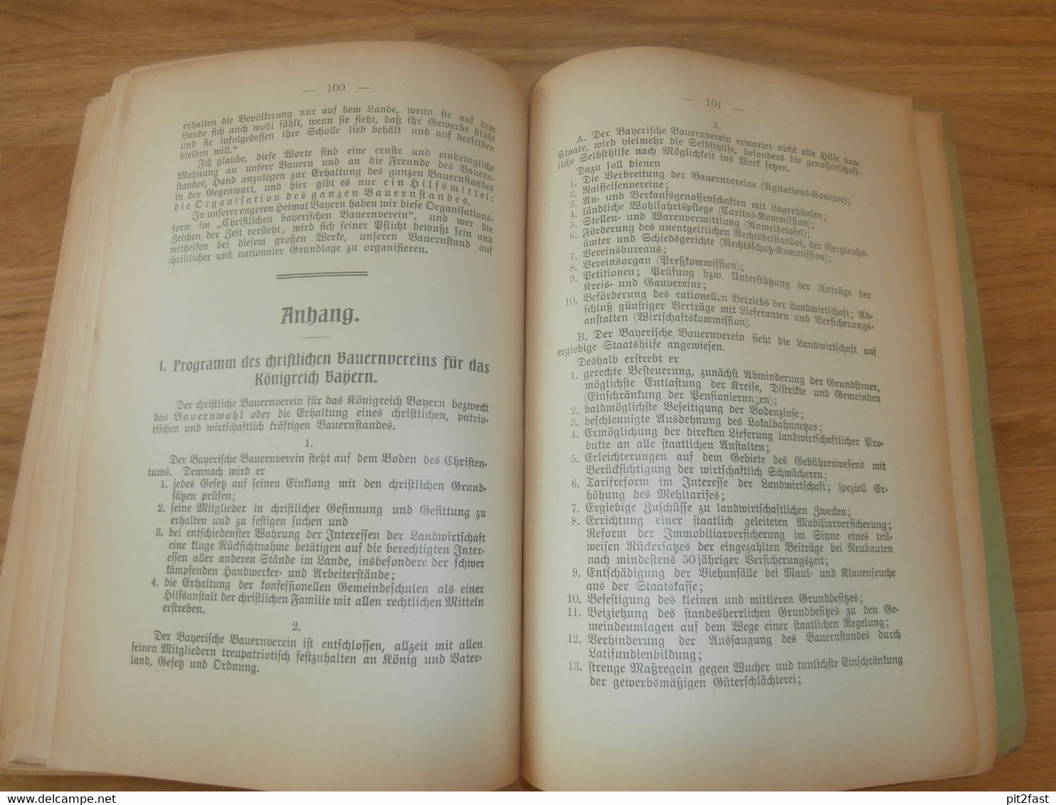 Der Bayerische Bauernverein in Vergangenheit, Gegenwart und Zukunft , 1906 , Bayern , Bauern , Landwirtschaft , Ansbach