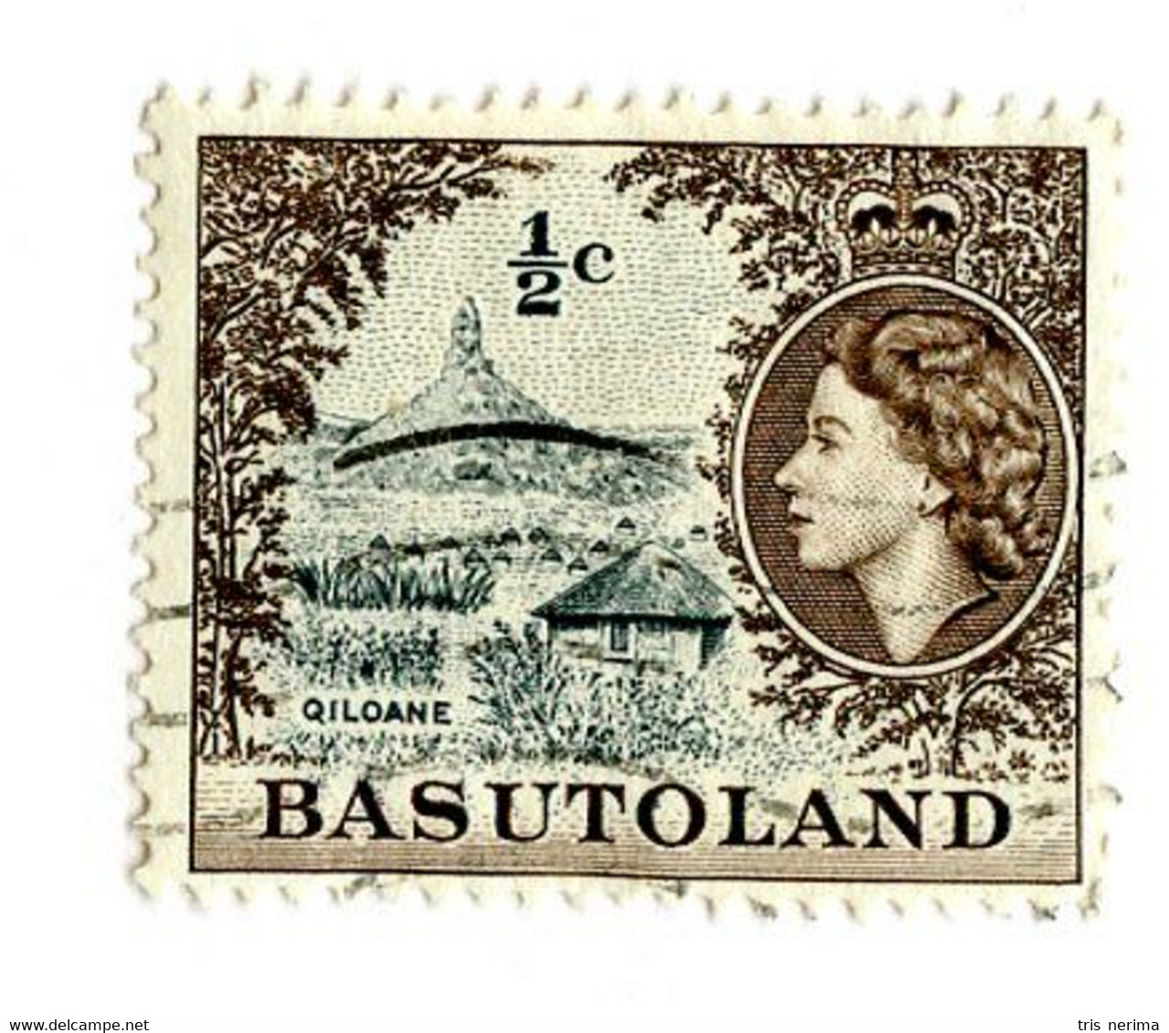 9829 BC Basutoland 1962 Scott# 72 Used [Offers Welcome] - 1965-1966 Gouvernement Autonome