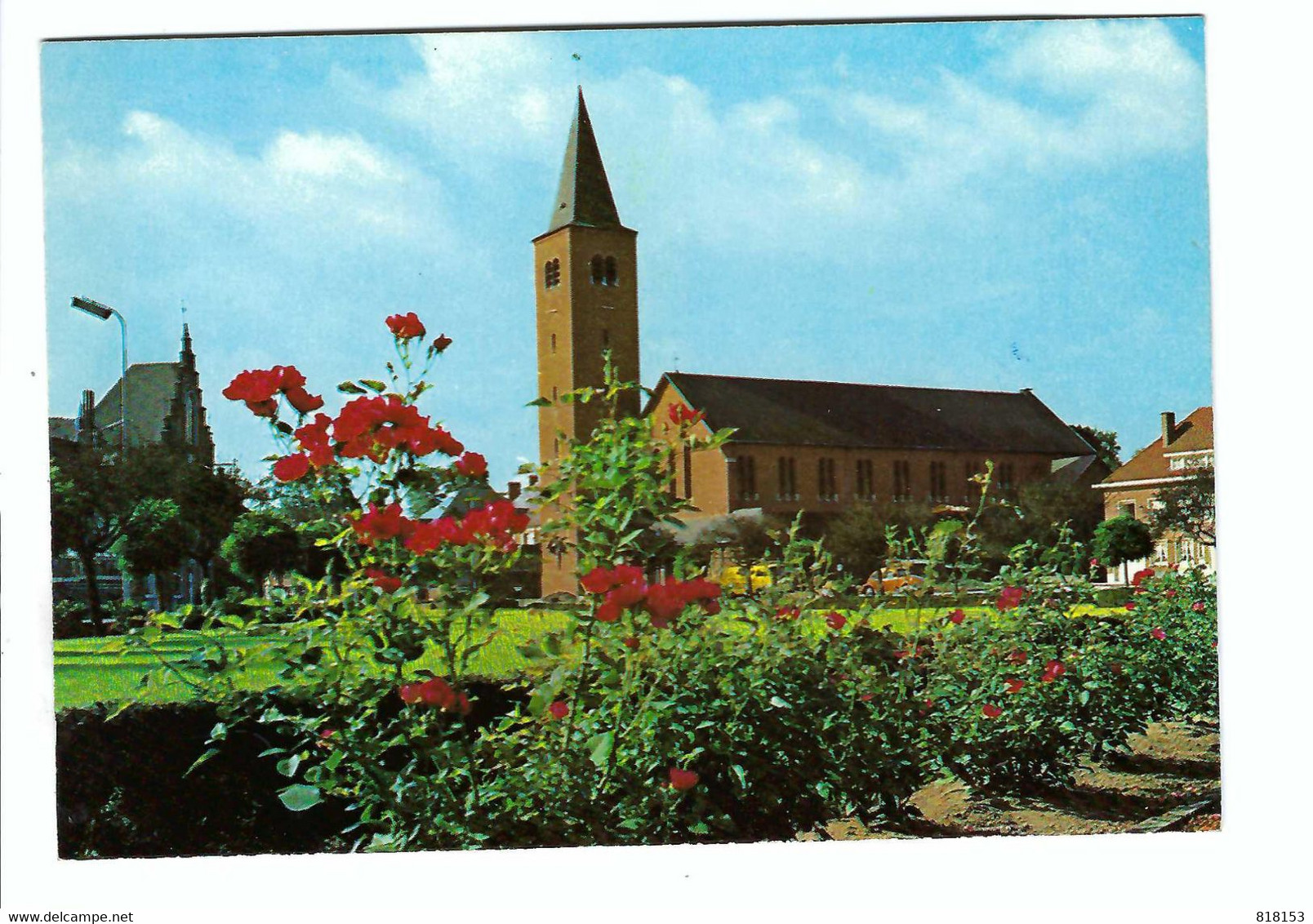 GROBBENDONK  Astridplein En St. Lambertuskerk - Grobbendonk