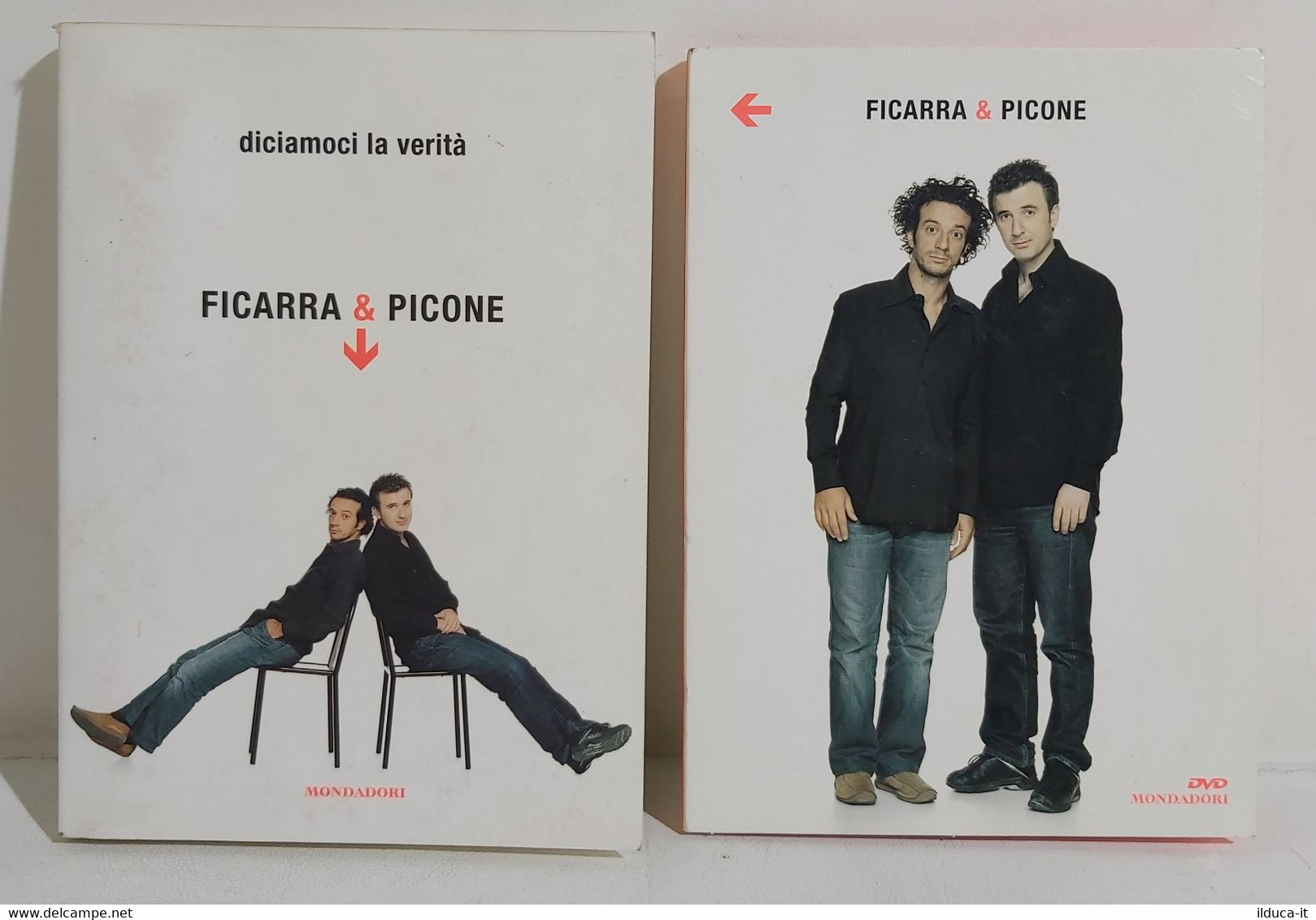 I104820 DVD + Libro - Ficarra E Picone - DICIAMOCI LA VERITA' (2004) - TV-Reeksen En Programma's