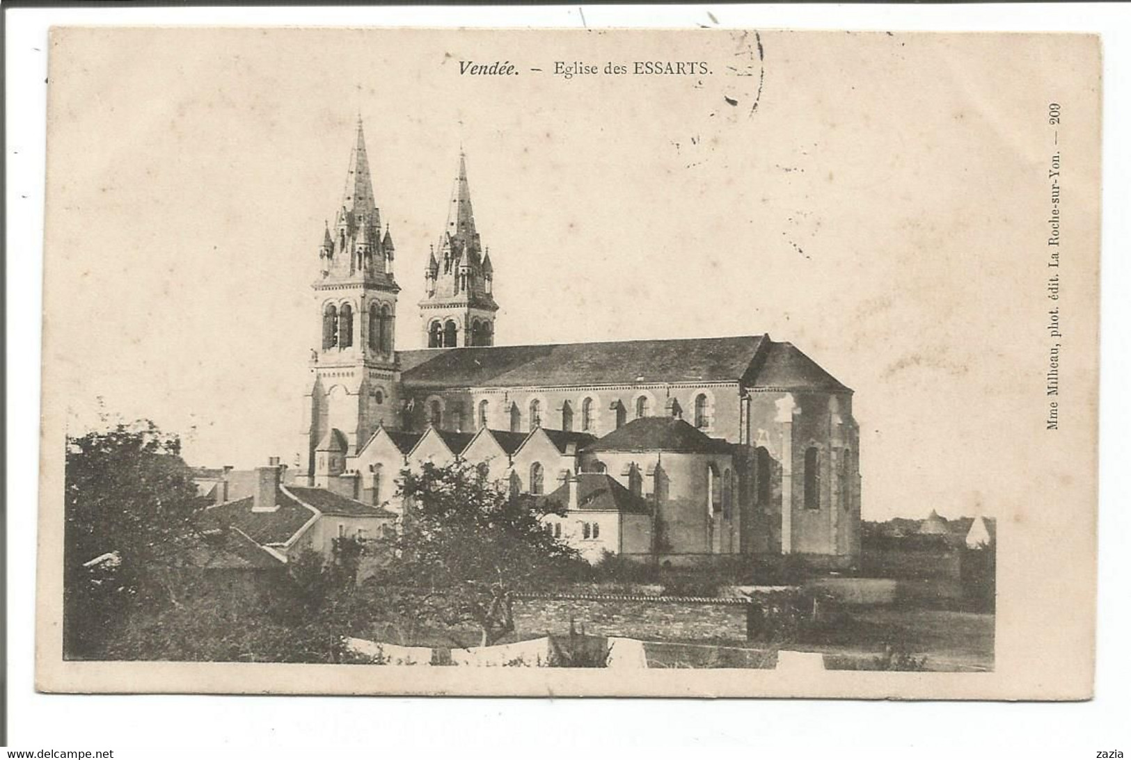 85.279/ Eglise Des ESSARTS - Les Essarts