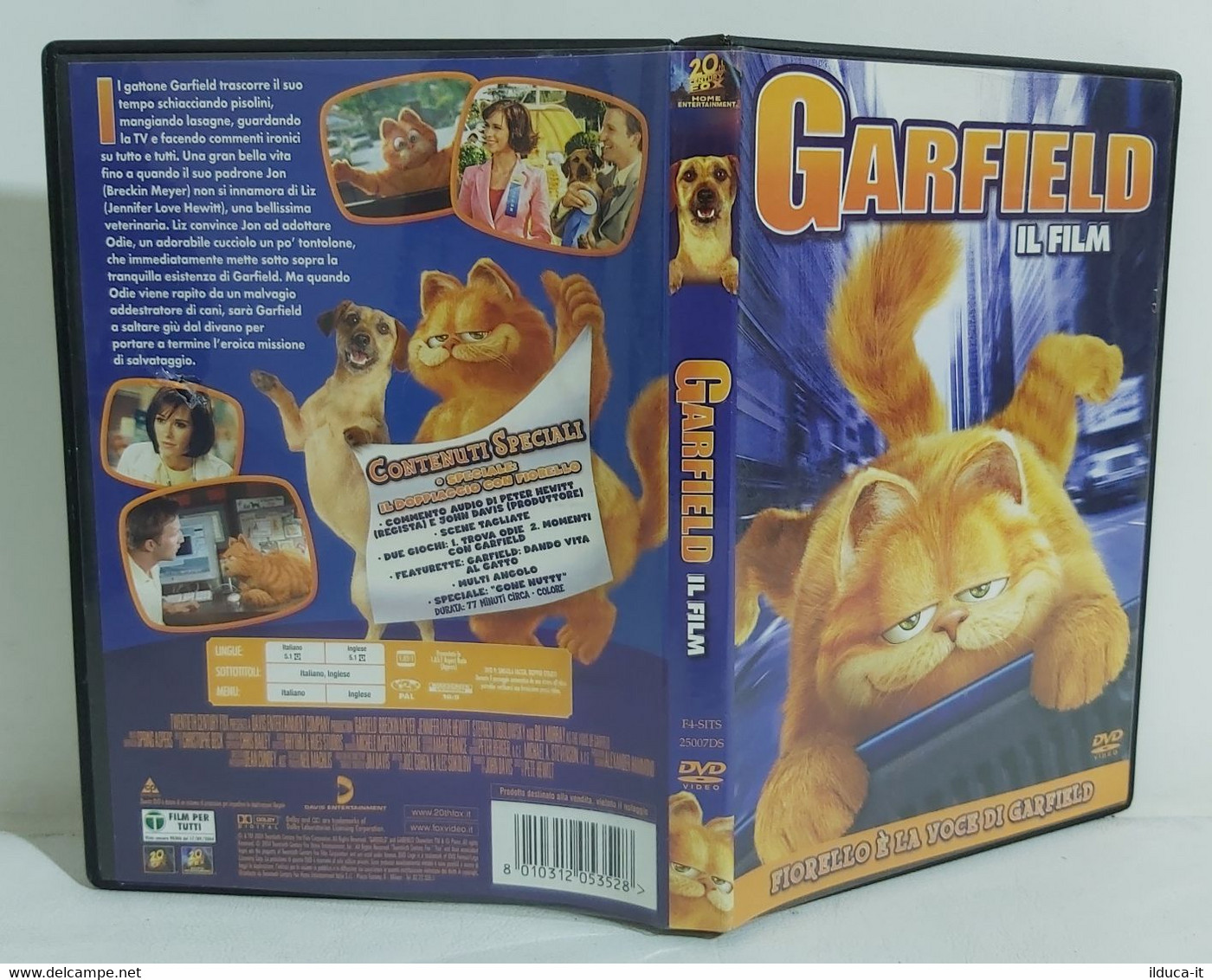 I104837 DVD - GARFIELD Il Film (2004) - Animatie