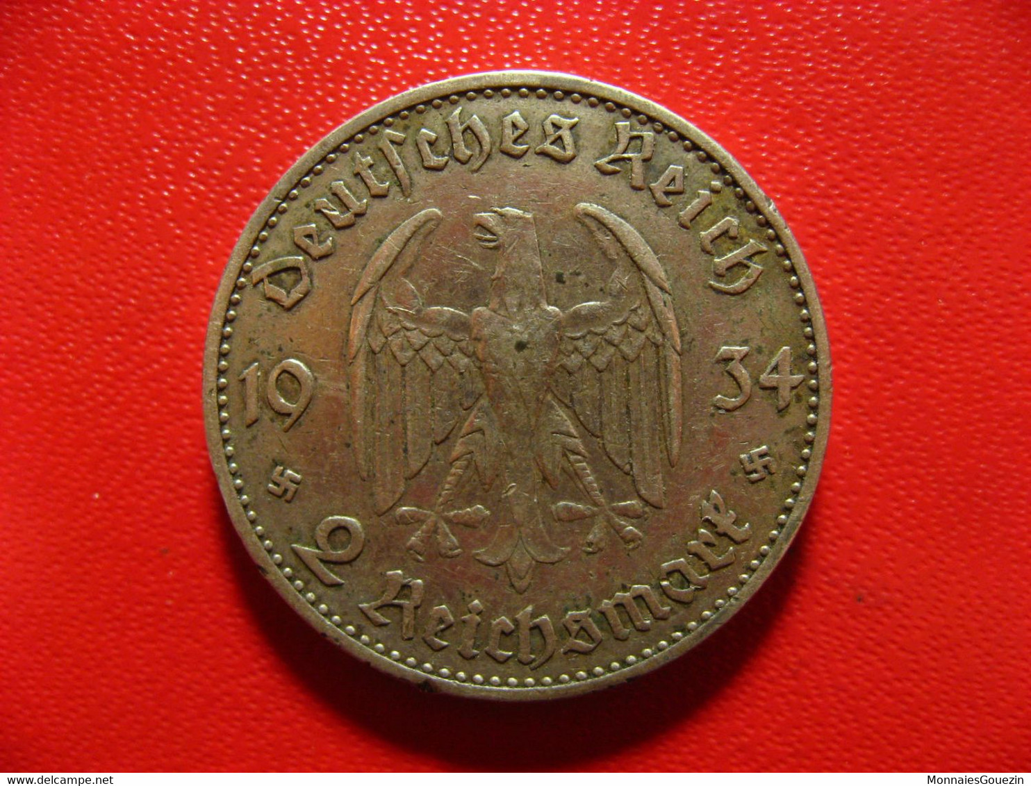 Allemagne - 2 Reichsmark 1934 A 5330 - 2 Reichsmark
