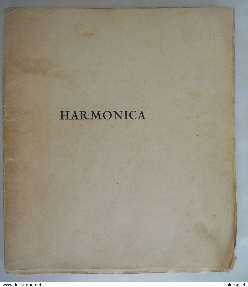 HARMONICA  Par Jean Teugels / 1923 Poète Poèmes Bruxelles éd De La Jeunesse Nouvelle Dewit - Französische Autoren