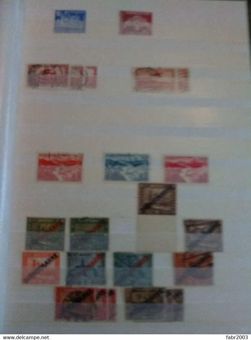 Lot de timbres de SARRE - Tous états neufs**, *, sans gomme et oblitérés. Côte supérieure à 1000 €.
