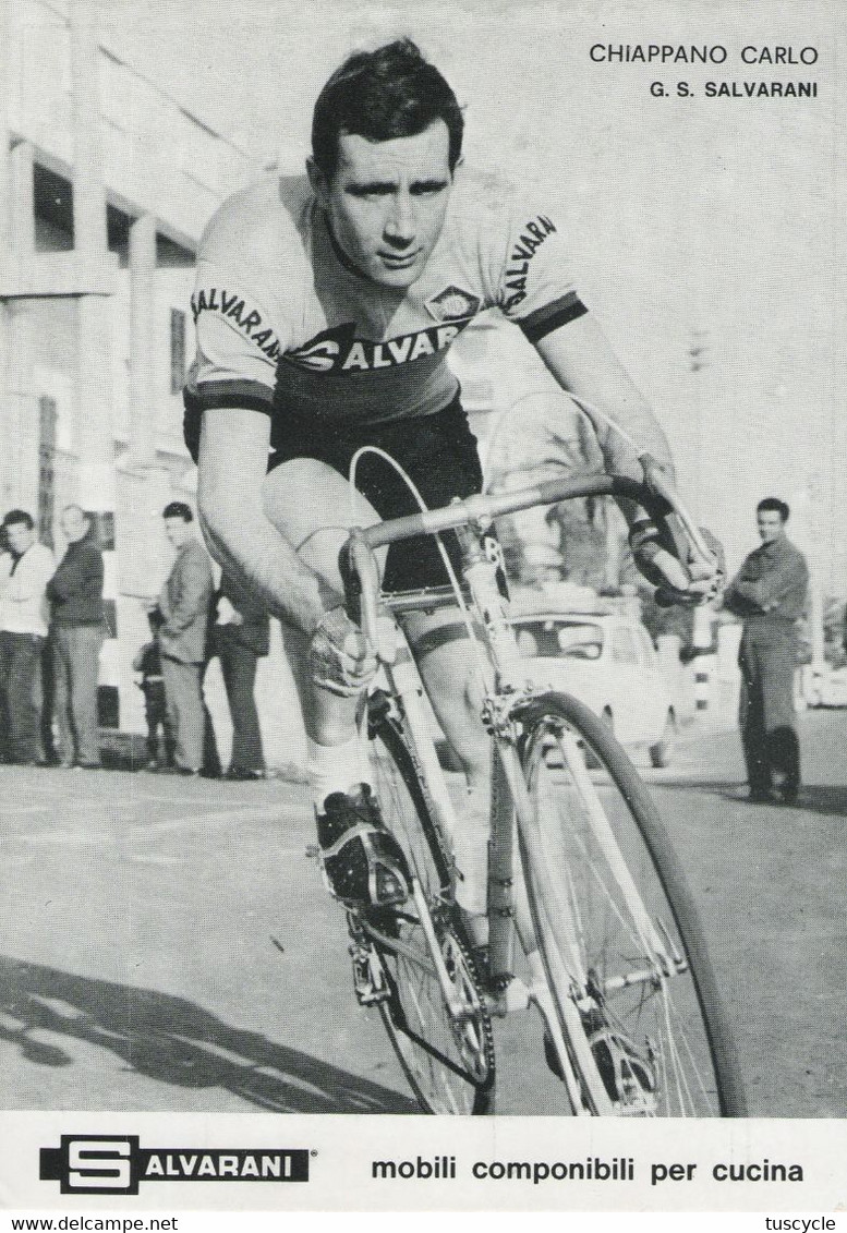 Carlo CHIAPPANO (G.s. Salvarani 1968) Ciclismo Cyclisme Cycling - Ciclismo