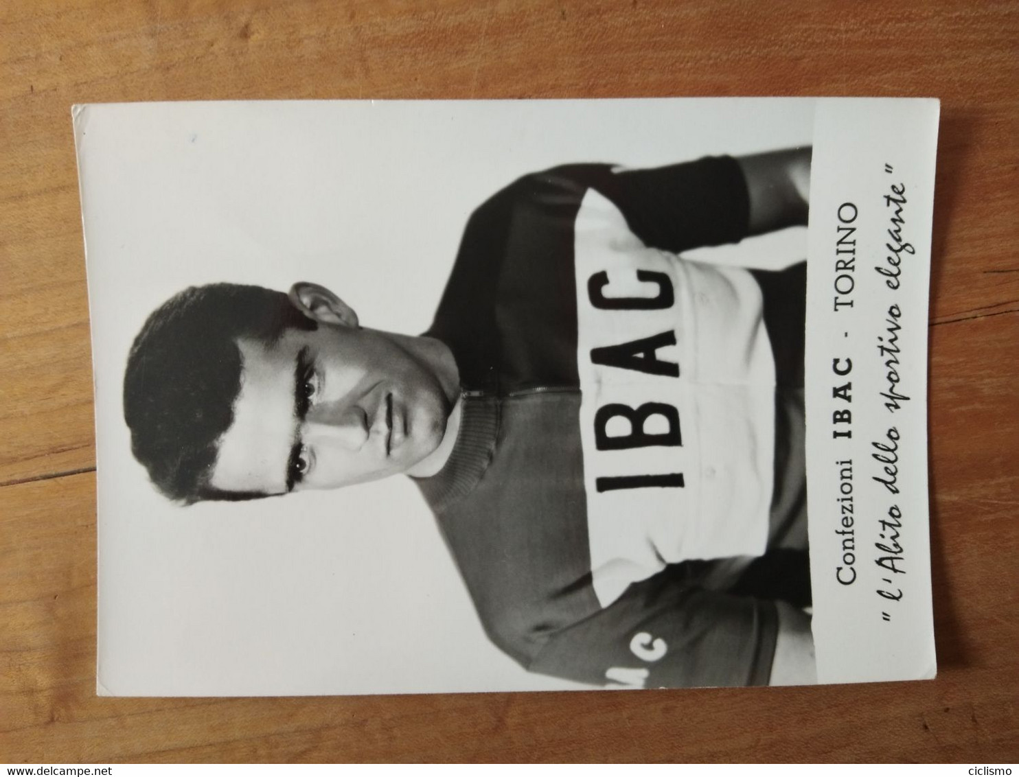Cyclisme - Cyclistes - Carte Publicitaire IBAC 1963 : OTTAVIANI Angelo - Radsport