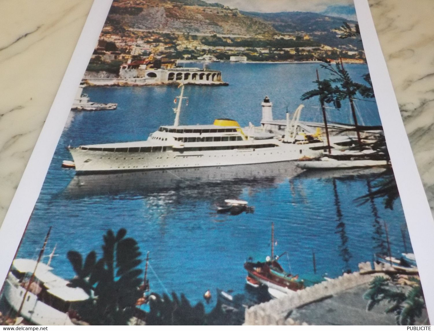 PHOTO  YACHT CHRISTINA DE  D ONASSIS 1959 - Non Classés