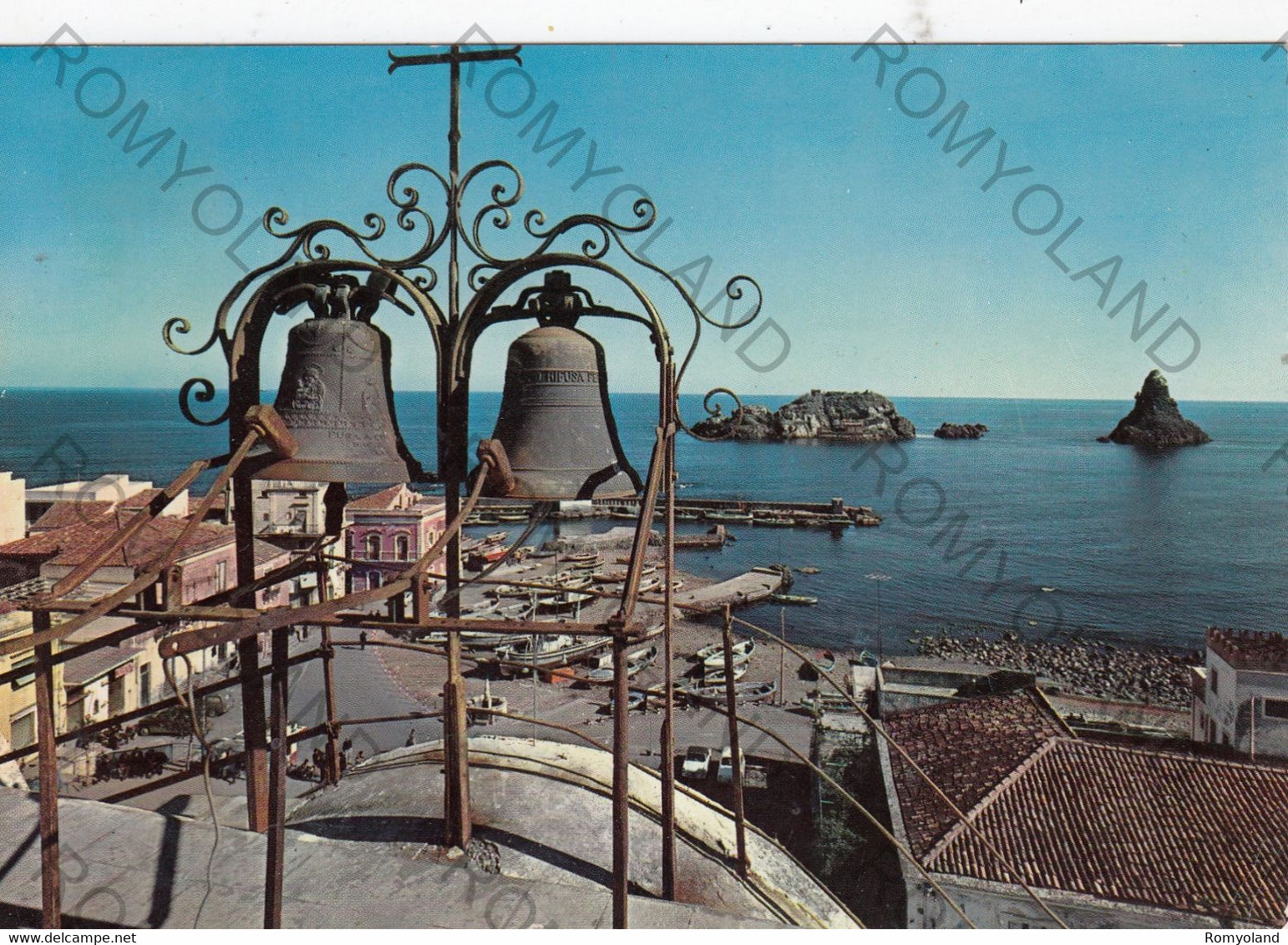 CARTOLINA  ACITREZZA,CATANIA,SICILIA,LUNGOMARE,SOLE,MARE,ESTATE,SPIAGGIA,VACANZA,LIDO,BELLA ITALIA,VIAGGIATA 1964 - Acireale