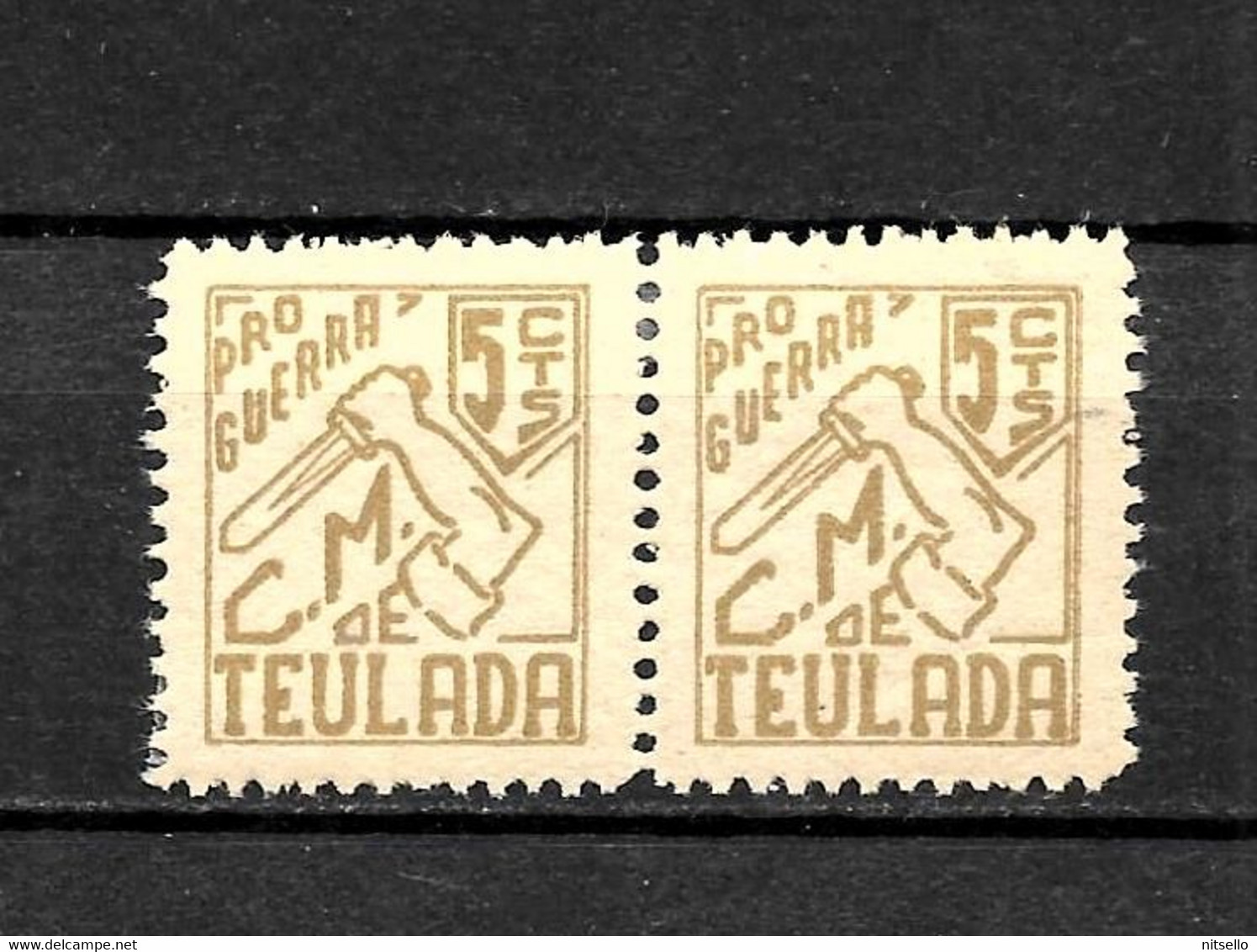 LOTE 2112B  /// (C170) AÑO PRO GUERRA TEULADA  **MNH ¡¡¡ OFERTA - LIQUIDATION - JE LIQUIDE !!! - Emisiones Nacionalistas